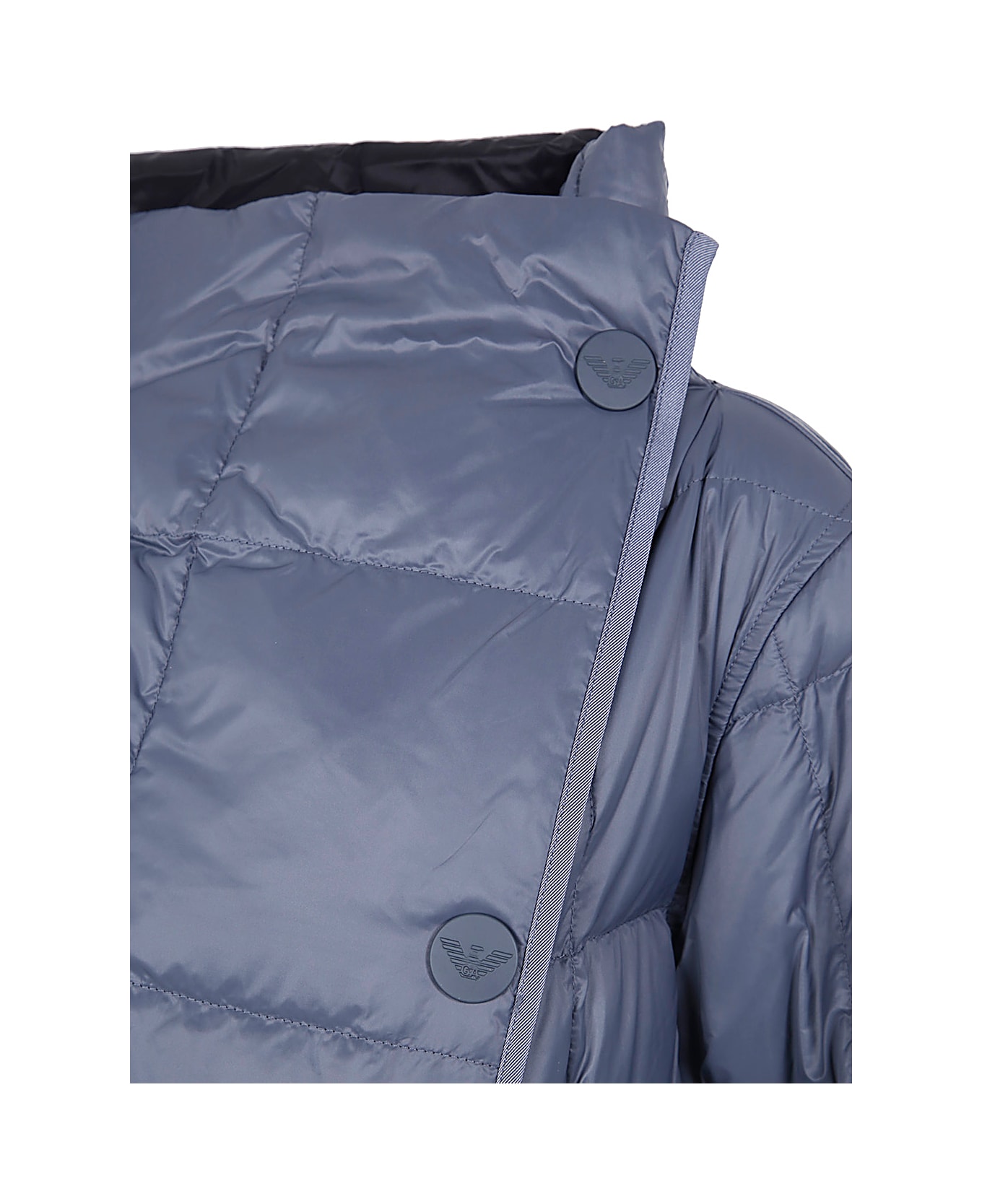 Emporio Armani Down Jacket - Melange Grey Eagle