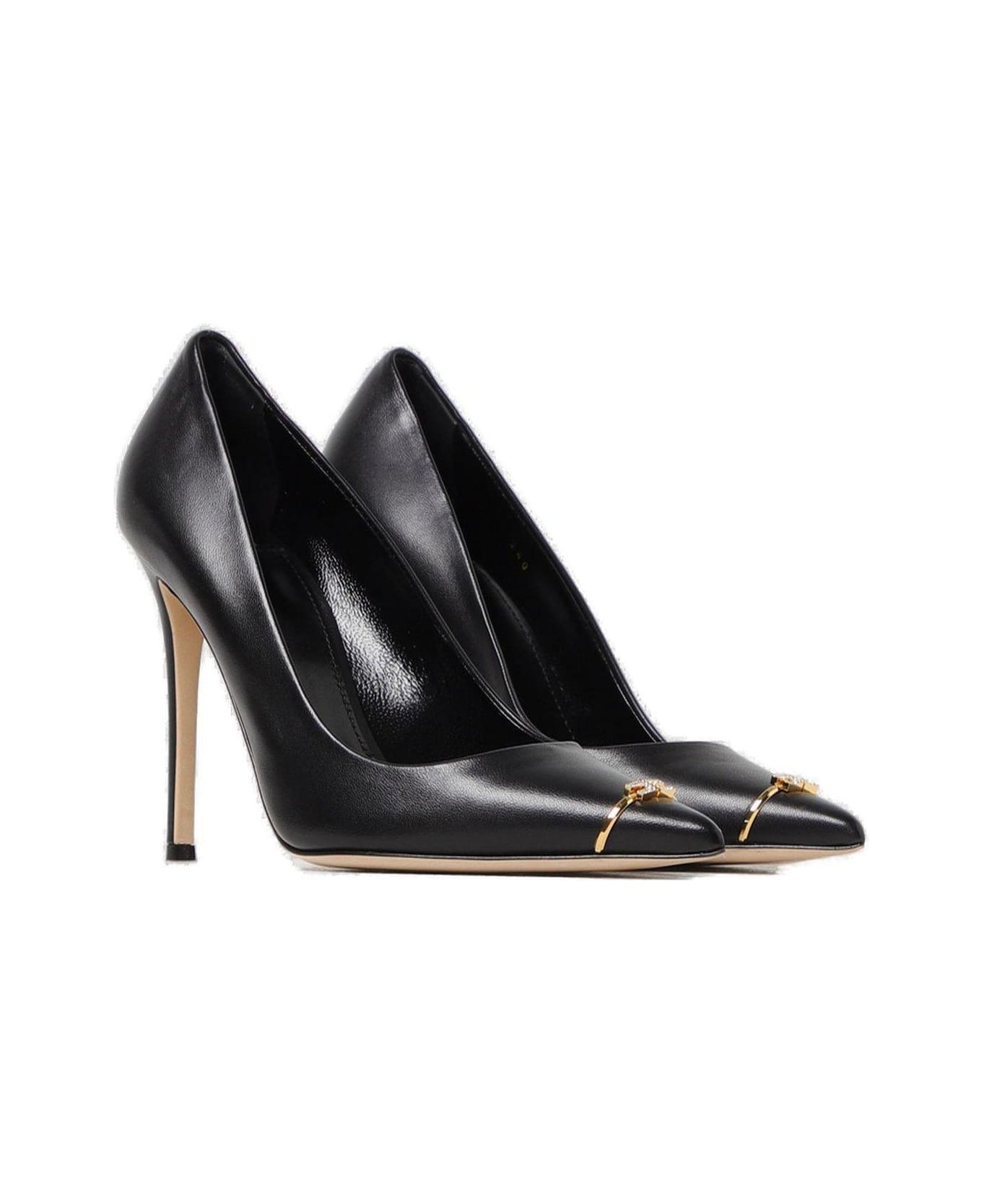 Elisabetta Franchi Pointed Toe Pumps Elisabetta Franchi - BLACK