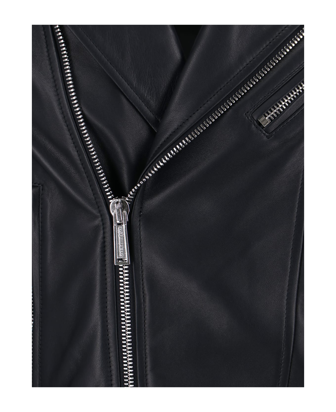 Dsquared2 'biker' Jacket - Black  