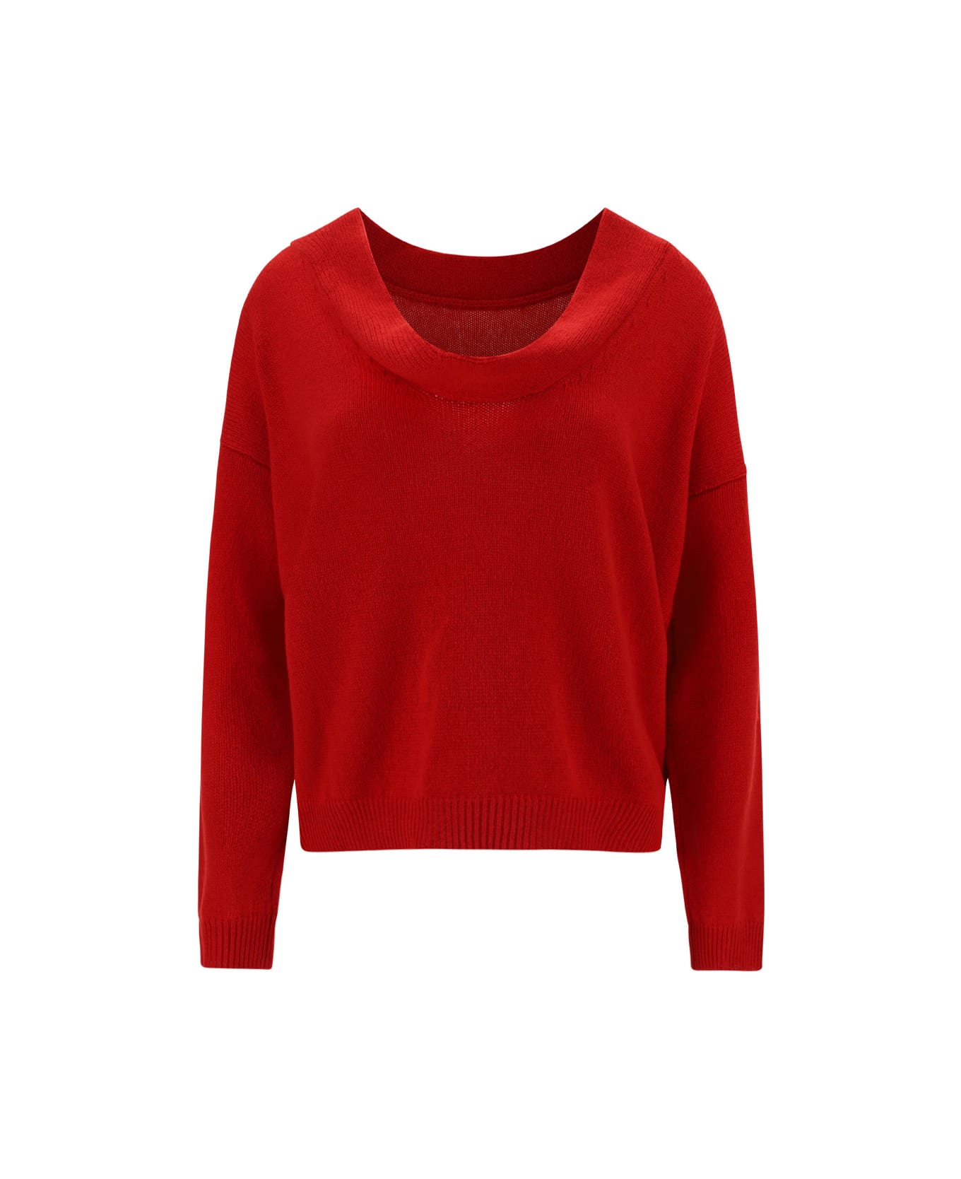 Valentino Solid Sweater - Rosso
