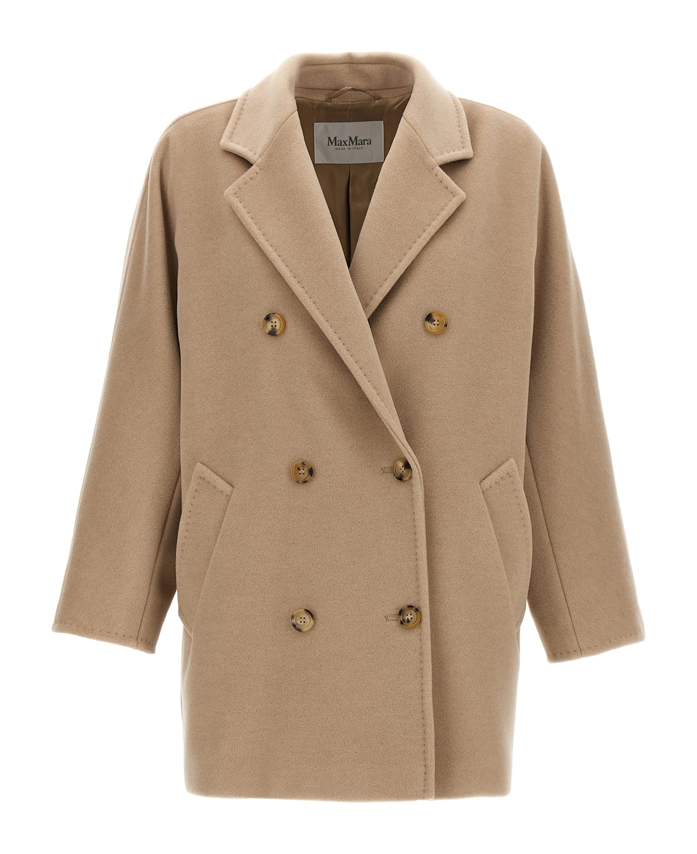 Max Mara '101801 Icon Coat' Coat - Ecru