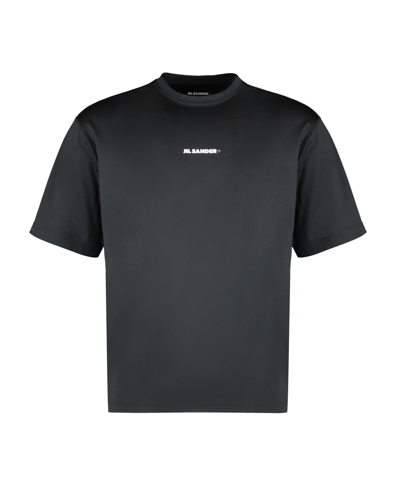 Jil Sander Technical Fabric Crew-neck T-shirt - Black