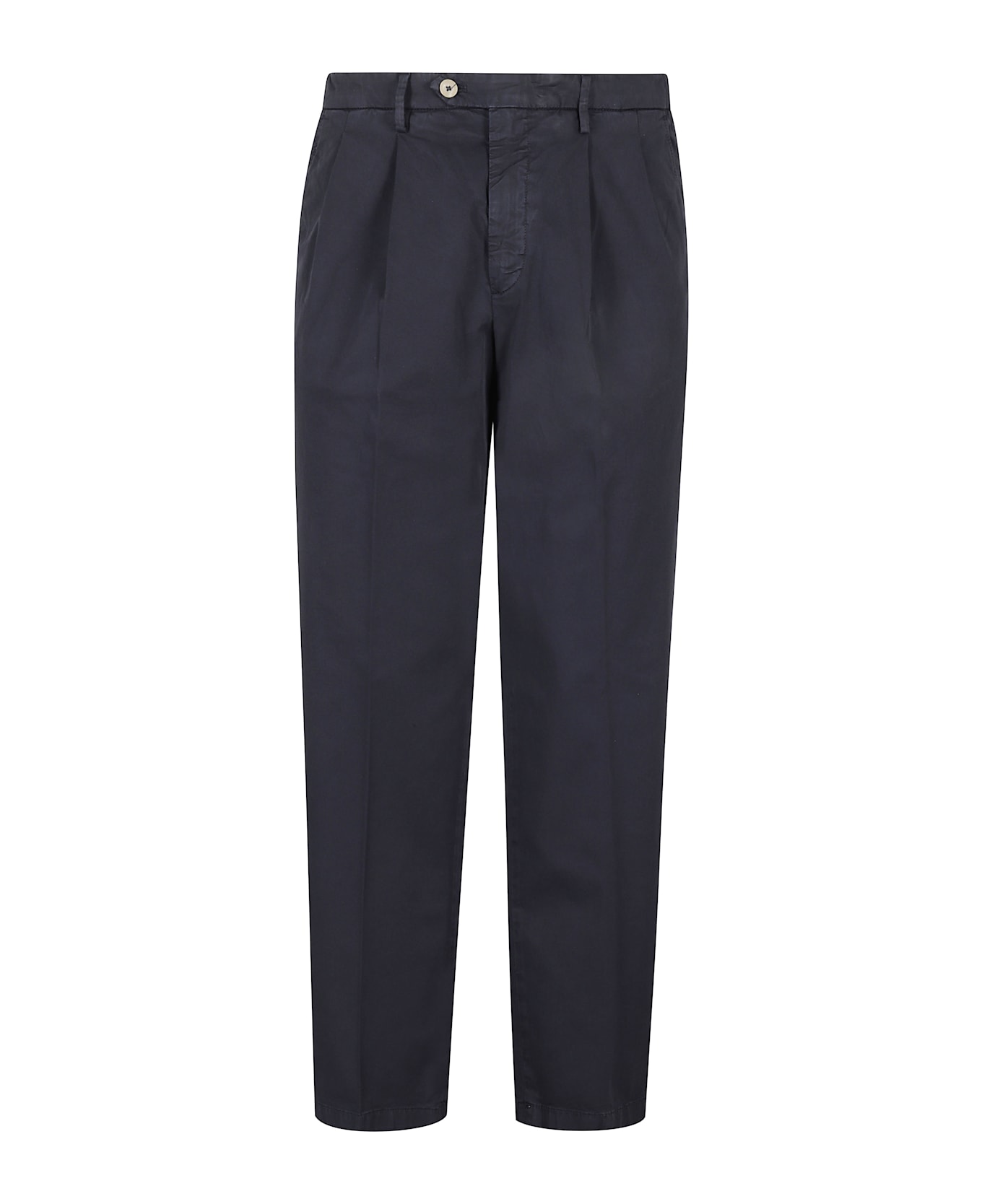 Briglia 1949 Pant 2pinces Cotone Stretch - Blu