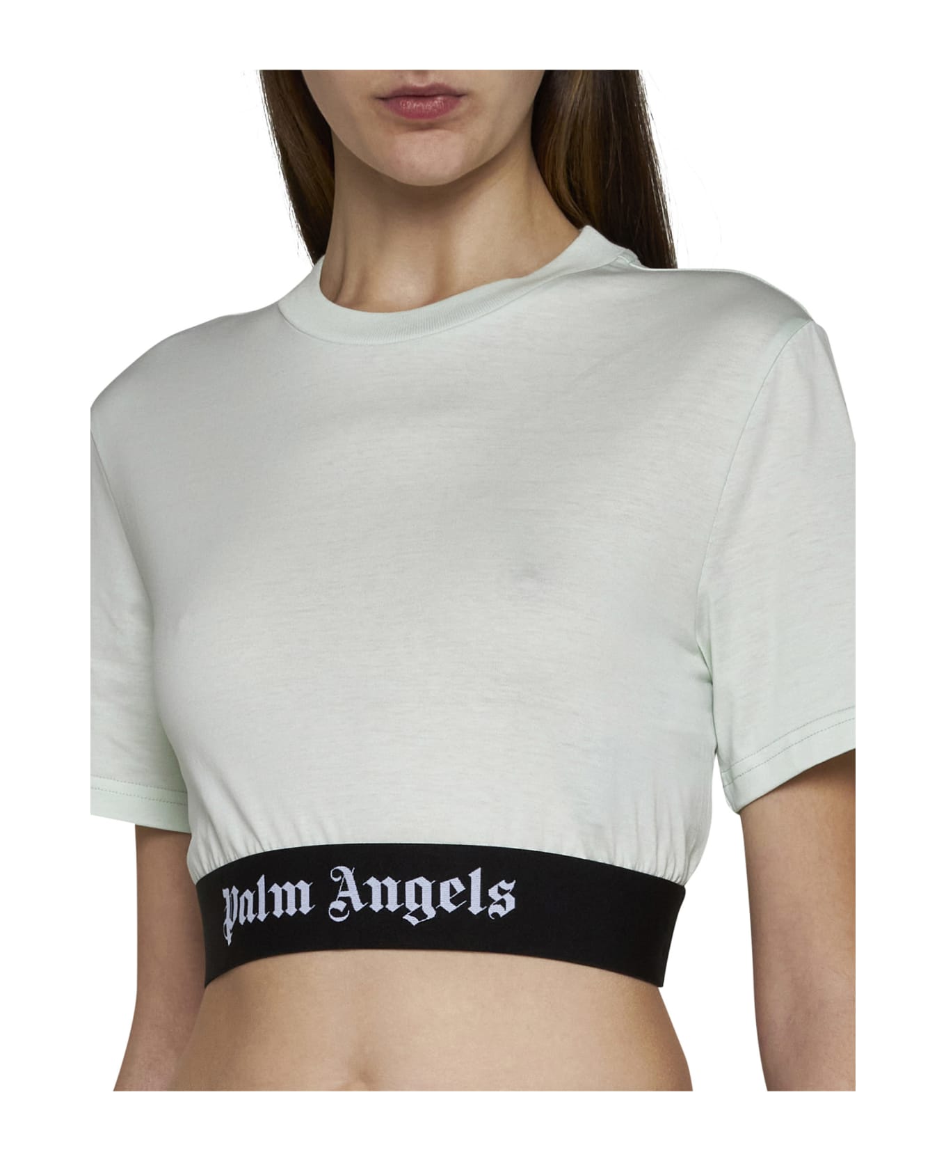 Palm Angels Top - Green Tシャツ