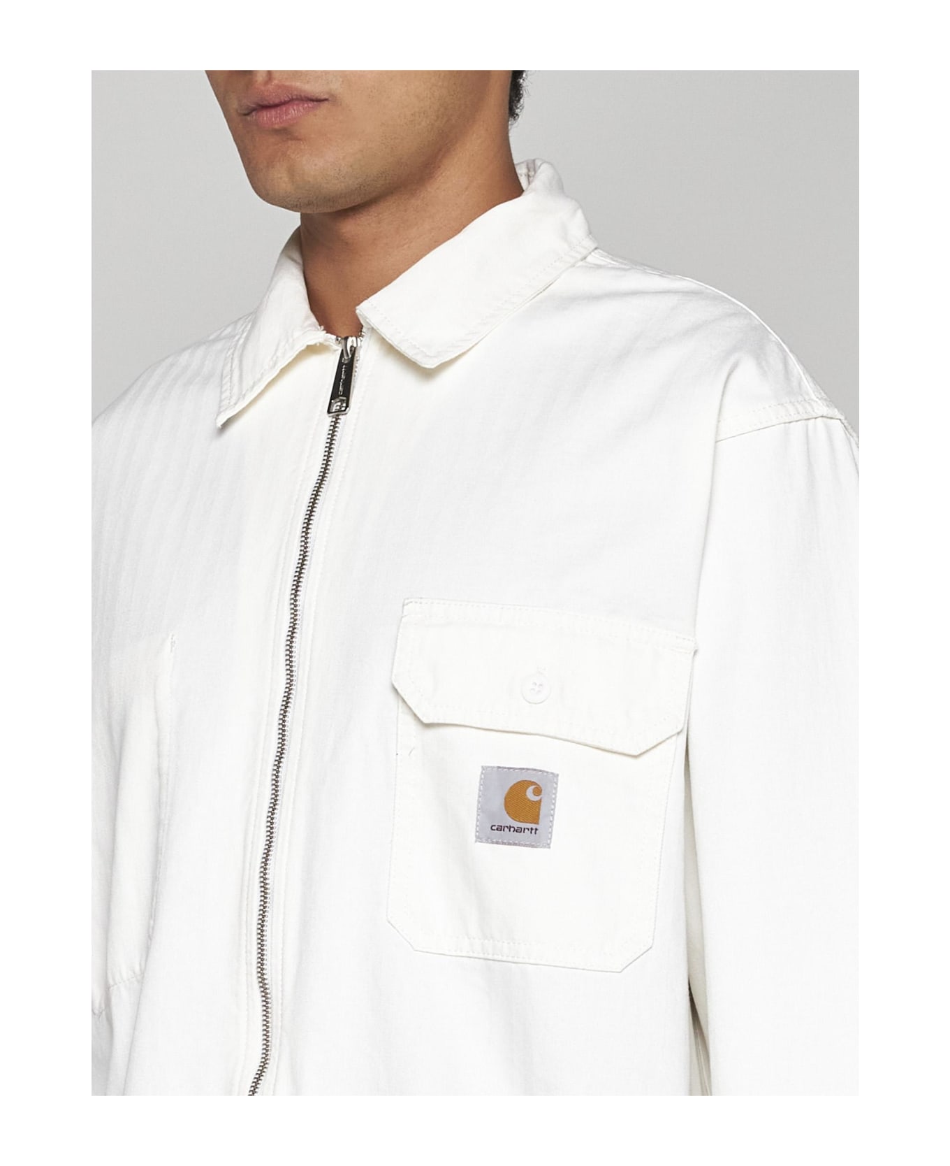Carhartt Redmond Cotton Shirt Jacket - Off white