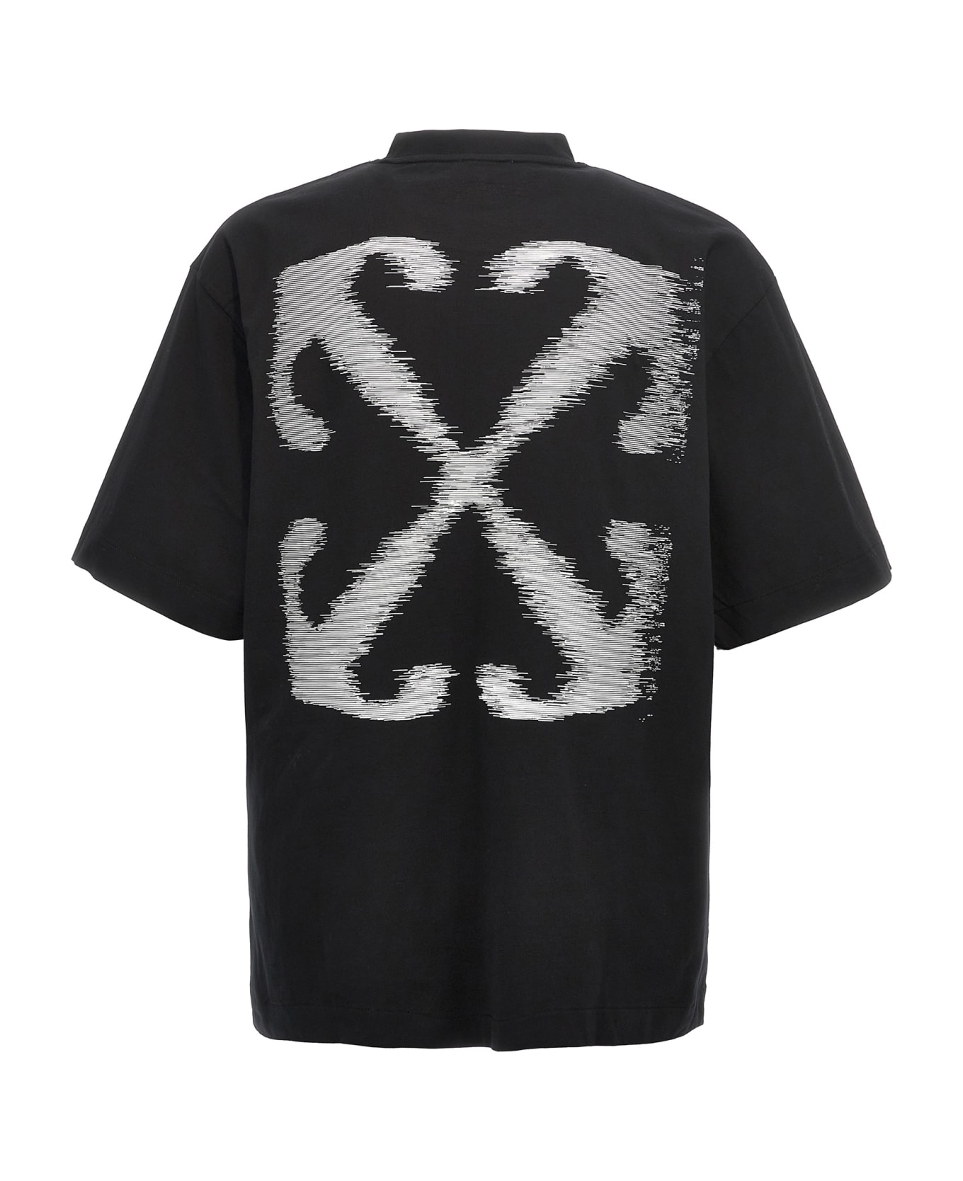 Off-White 'windy Arrow Skate' T-shirt - BLACK - WHITE