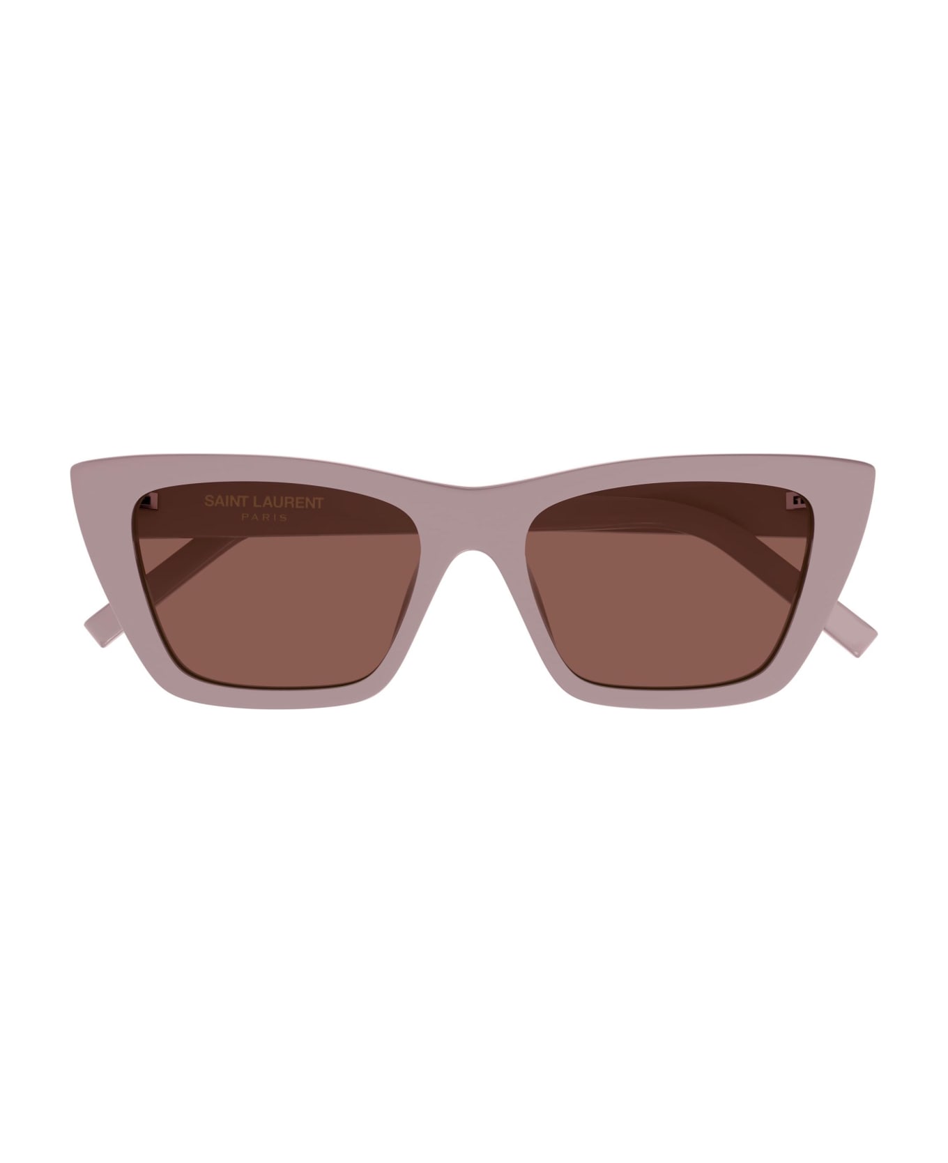 Saint Laurent Eyewear Sunglasses - Rosa/Marrone サングラス