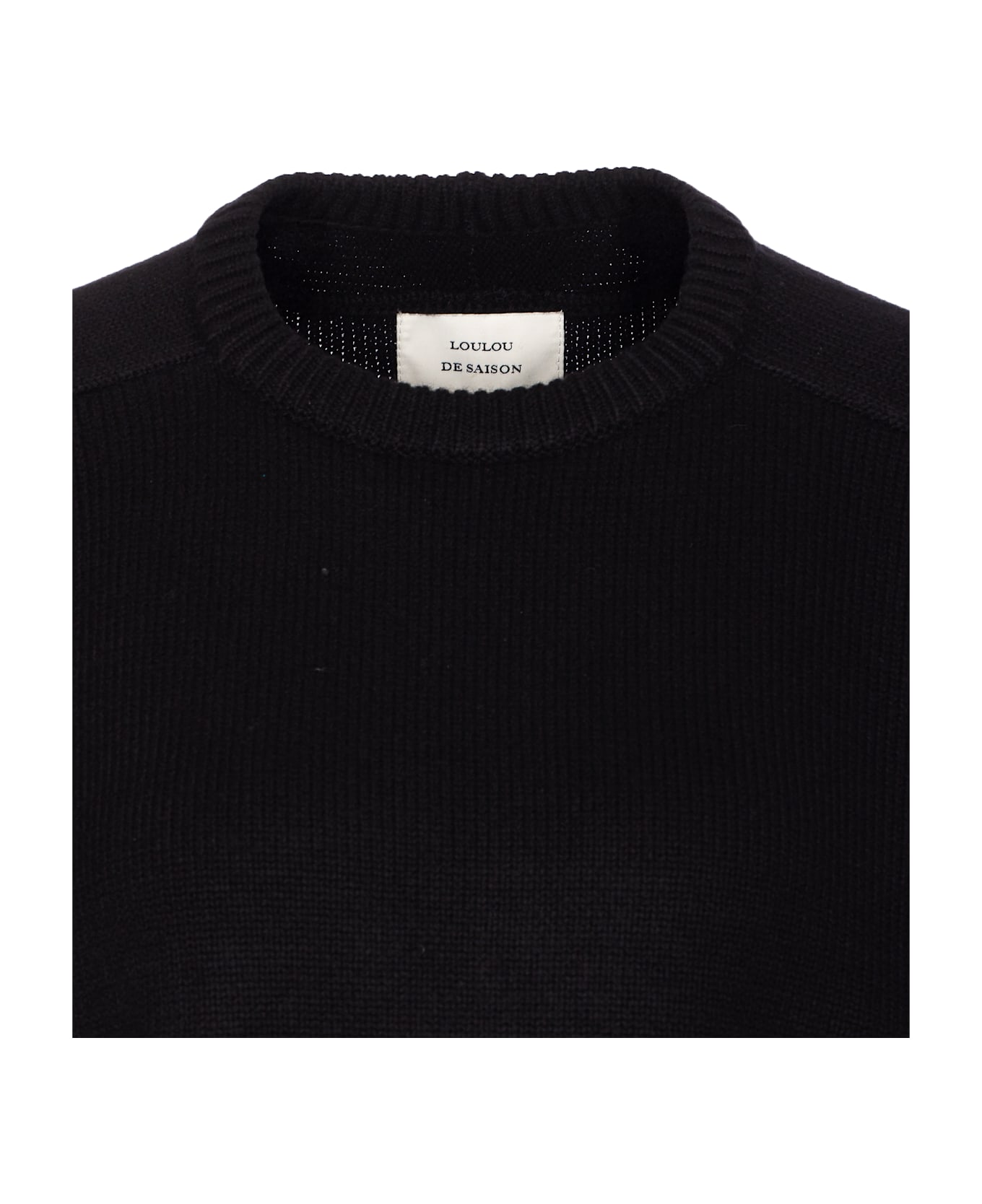 Loulou Studio Bruzzi Sweater - Black