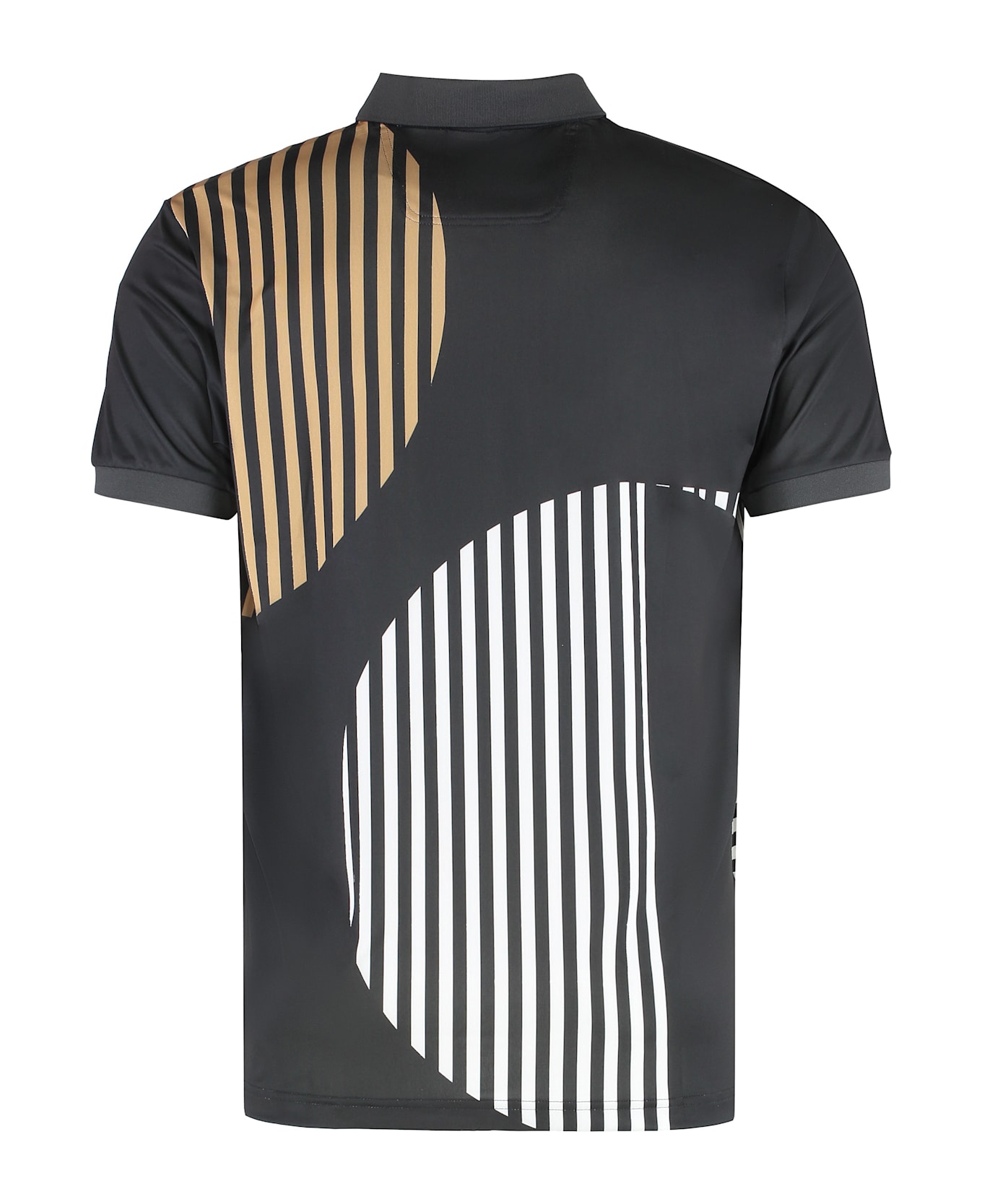 Hugo Boss Technical Fabric Polo Shirt - black