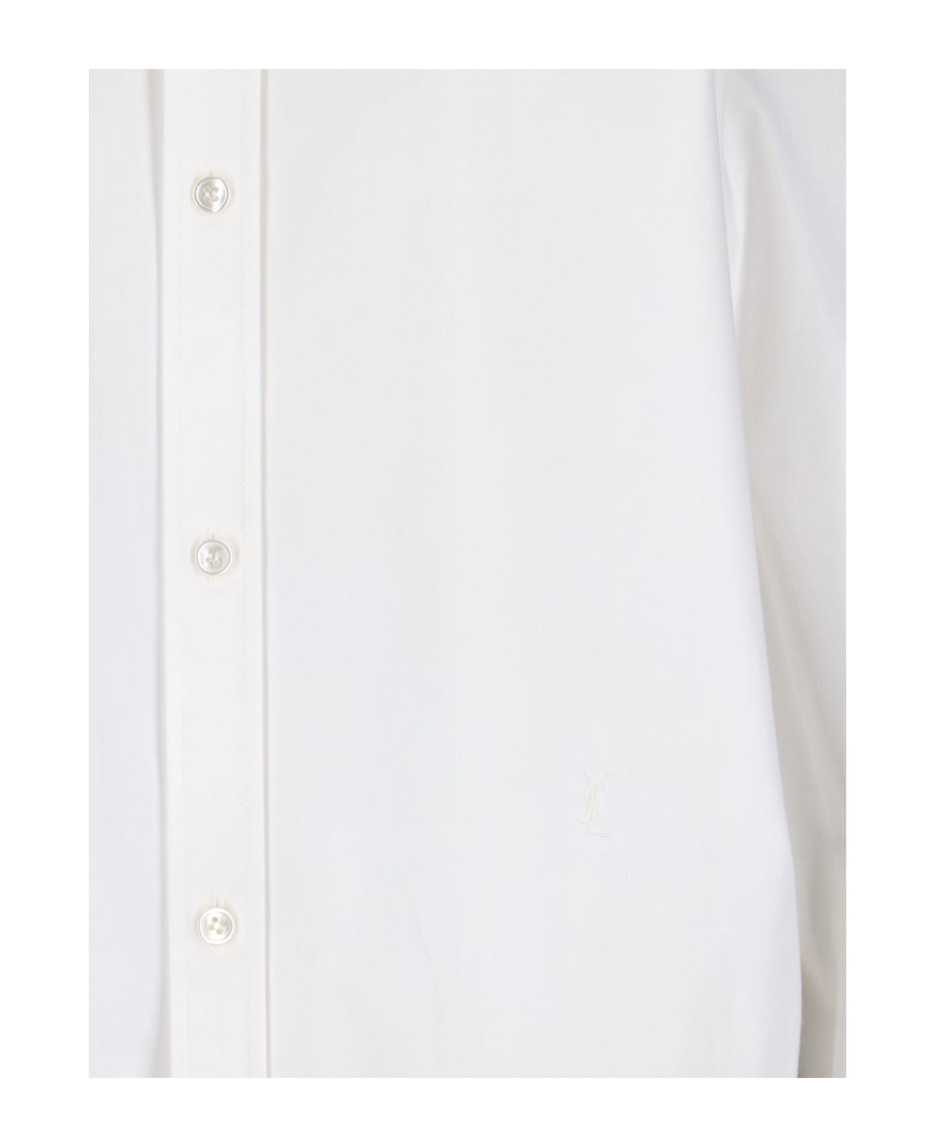 Saint Laurent Classic 
cassandre
 Shirt - IVORY