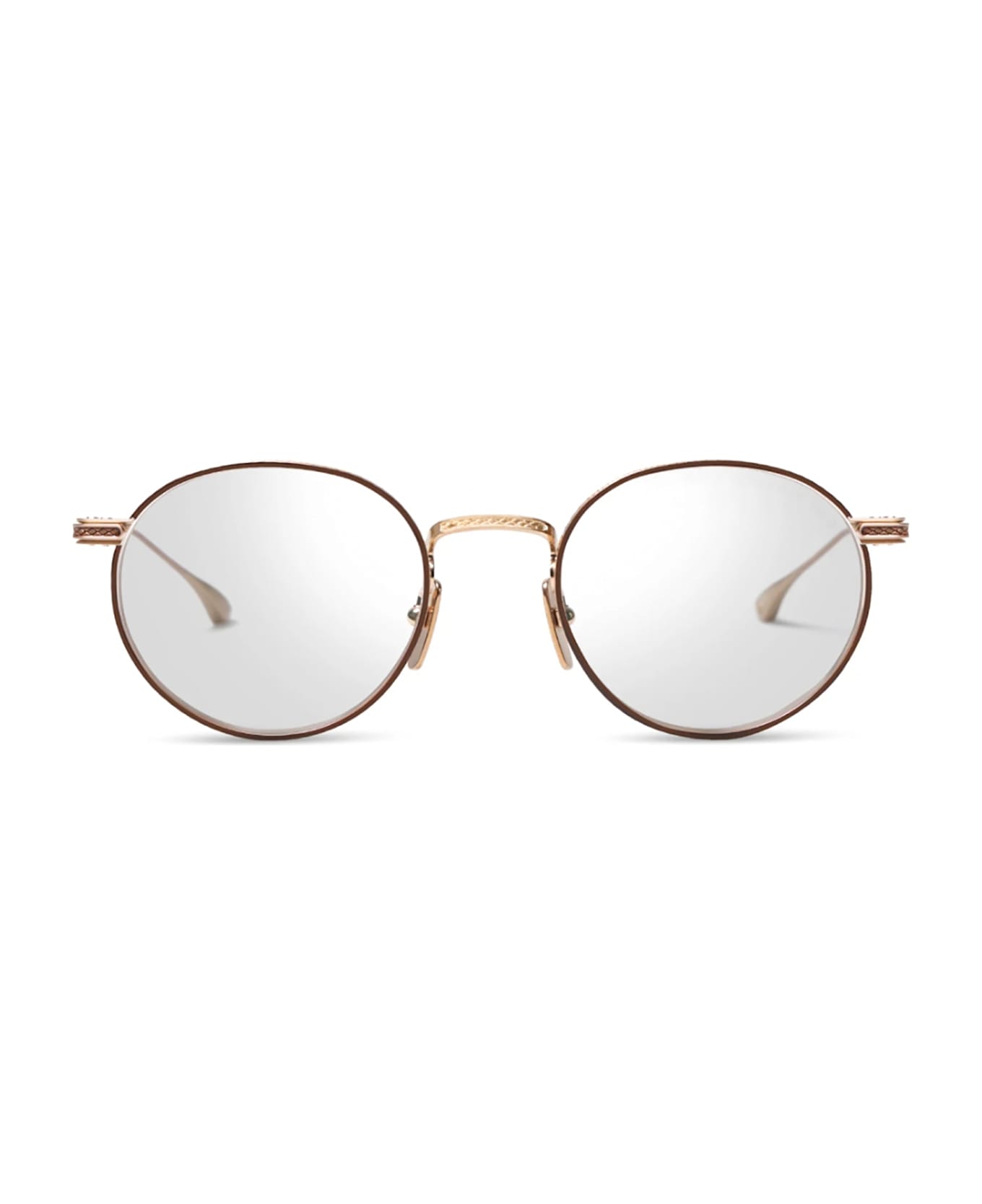 Dita DTX168/A/02 JOURNEY/TWO Eyewear - Brushed White Gold_mahoga