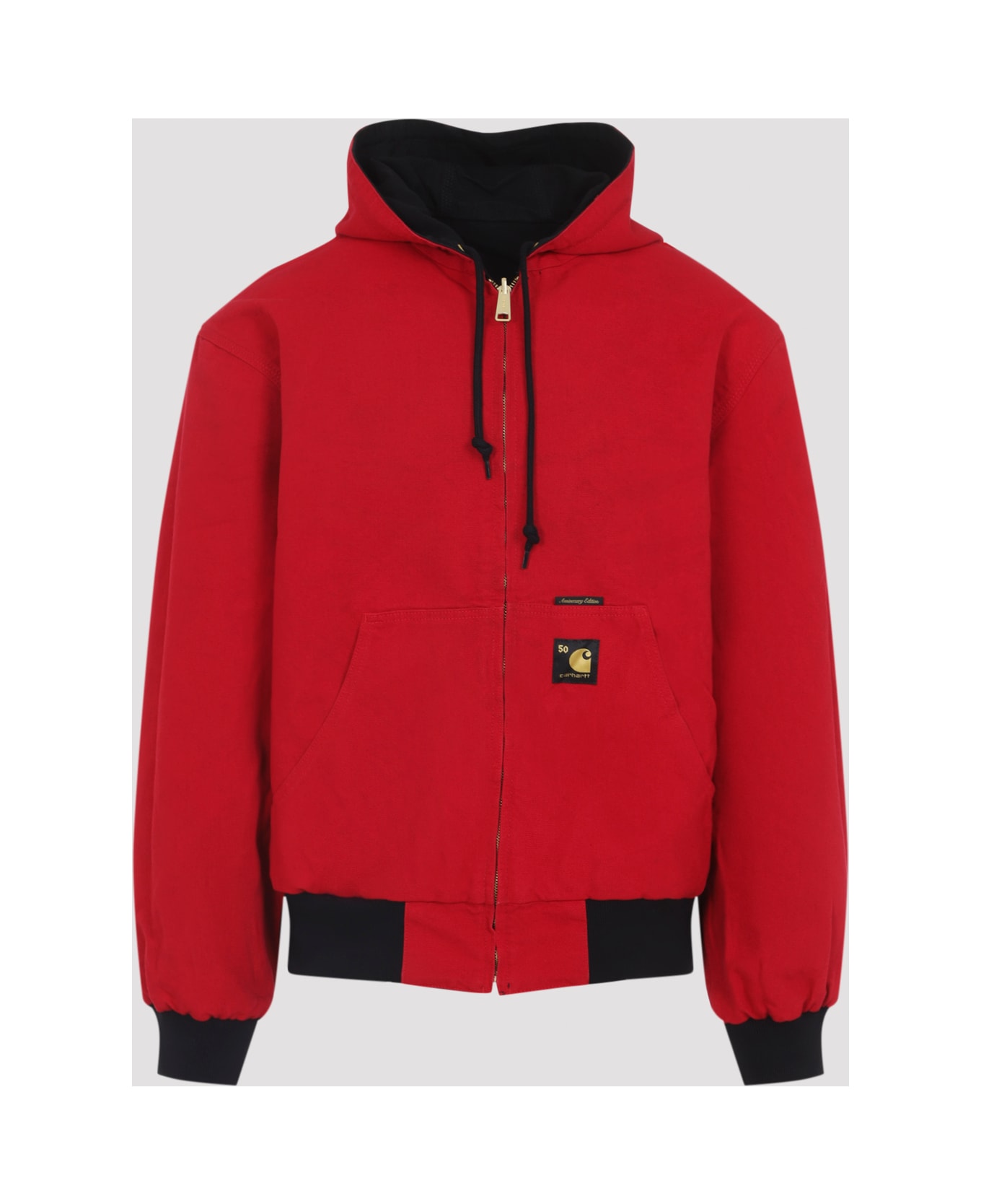 Carhartt Og Canvas Active Jacket - Black Red