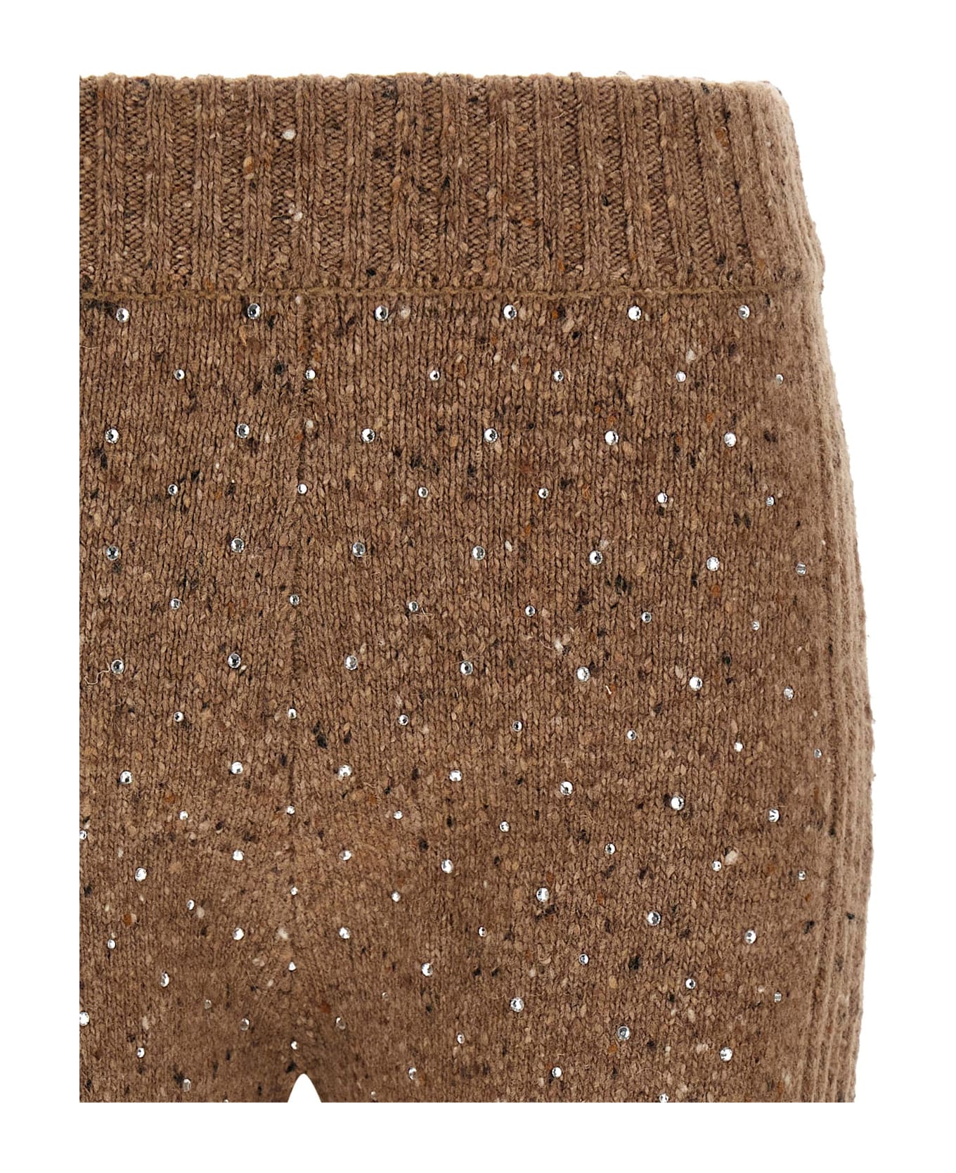 Pinko Wool Shorts - Beige