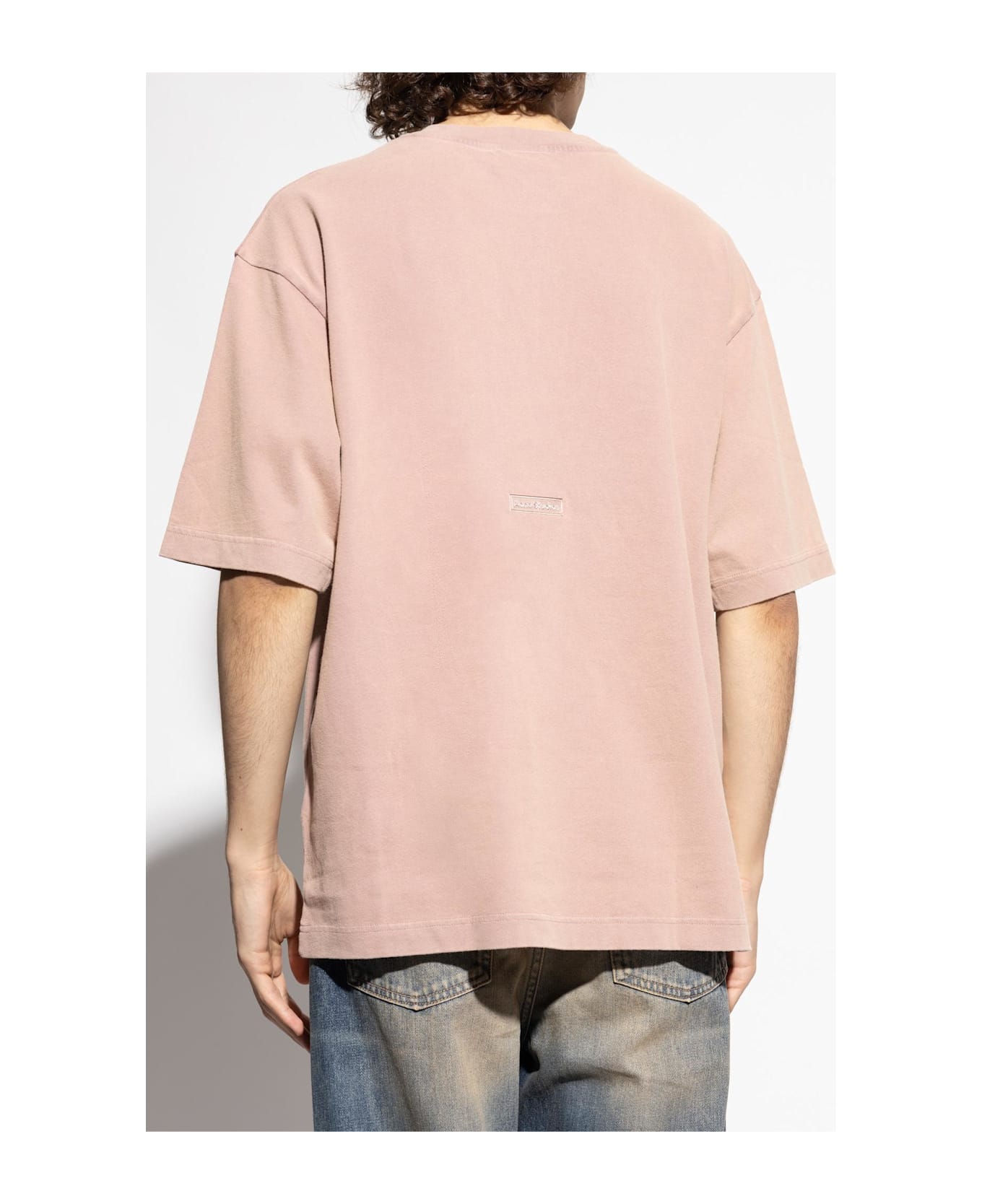 Acne Studios Cotton T-shirt - Lavender purple