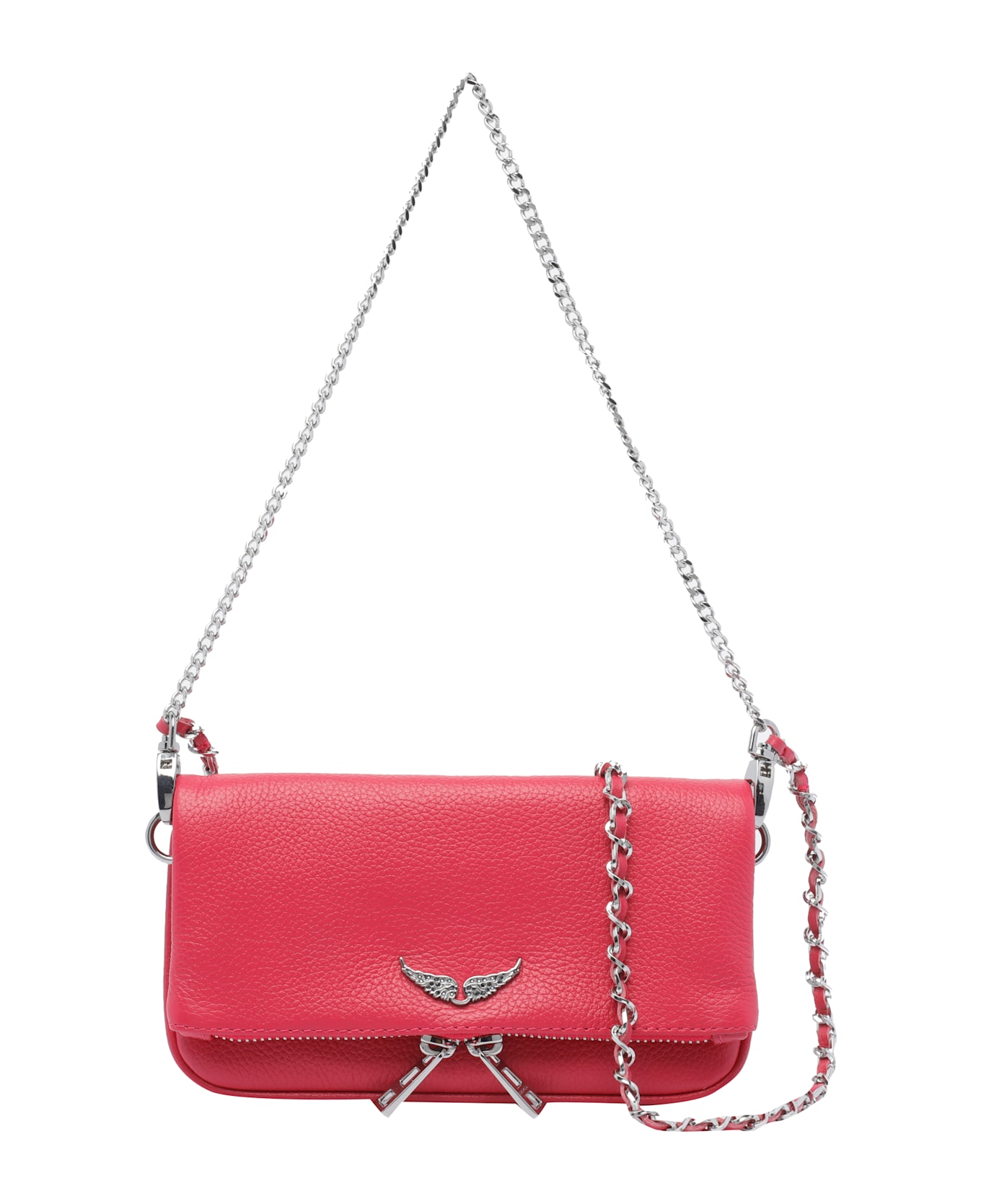 Zadig 
Voltaire Nano Rock Crossbody Bag - Fuchsia