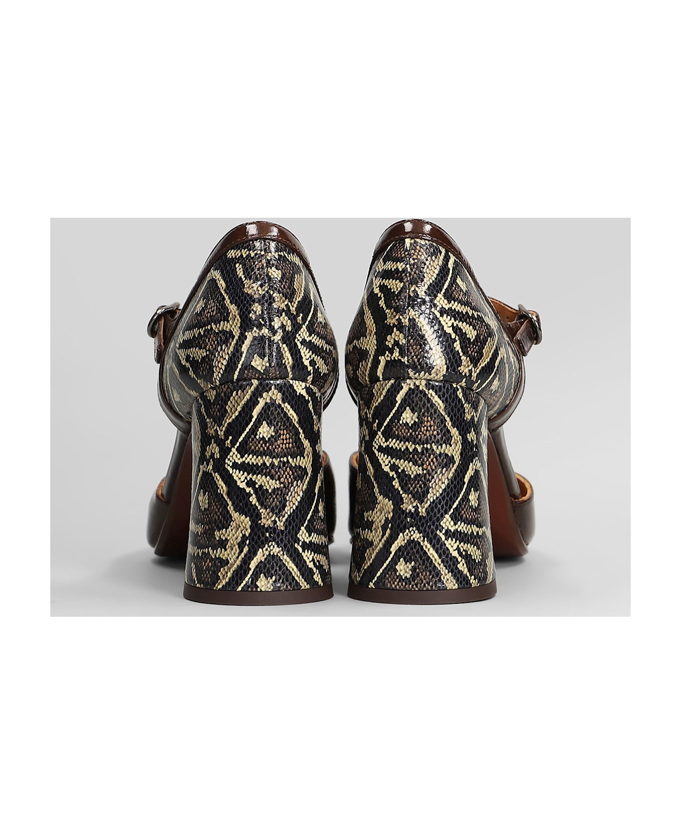 Chie Mihara Luer Pumps In Brown Leather - brown