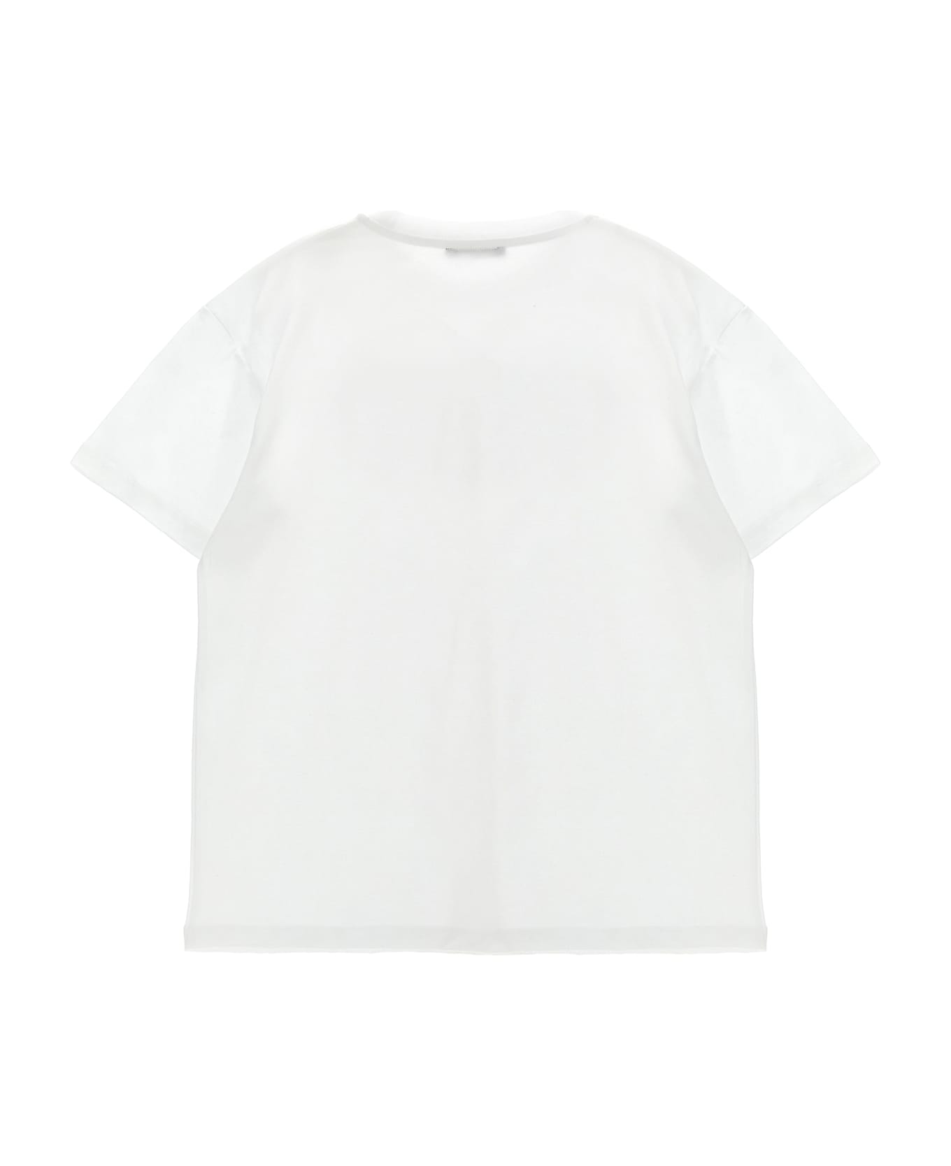 Balmain Logo T-shirt - White/Black