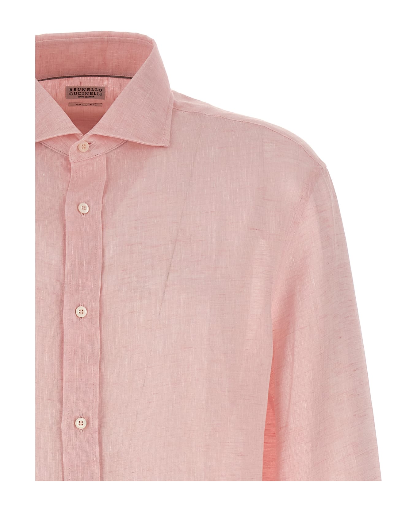 Brunello Cucinelli Linen Shirt - Pink シャツ