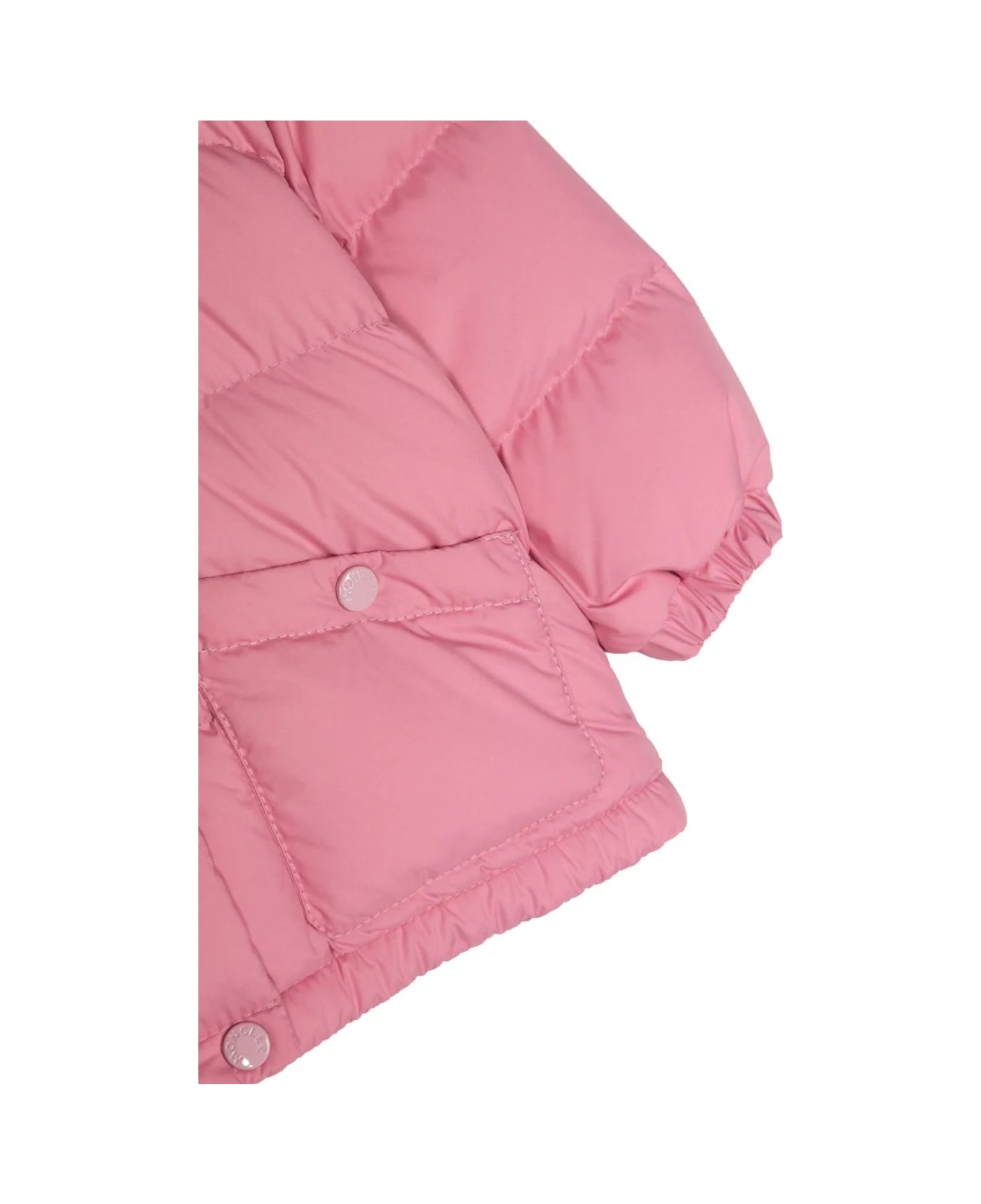 Moncler Pink Ebre Down Jacket - Pink