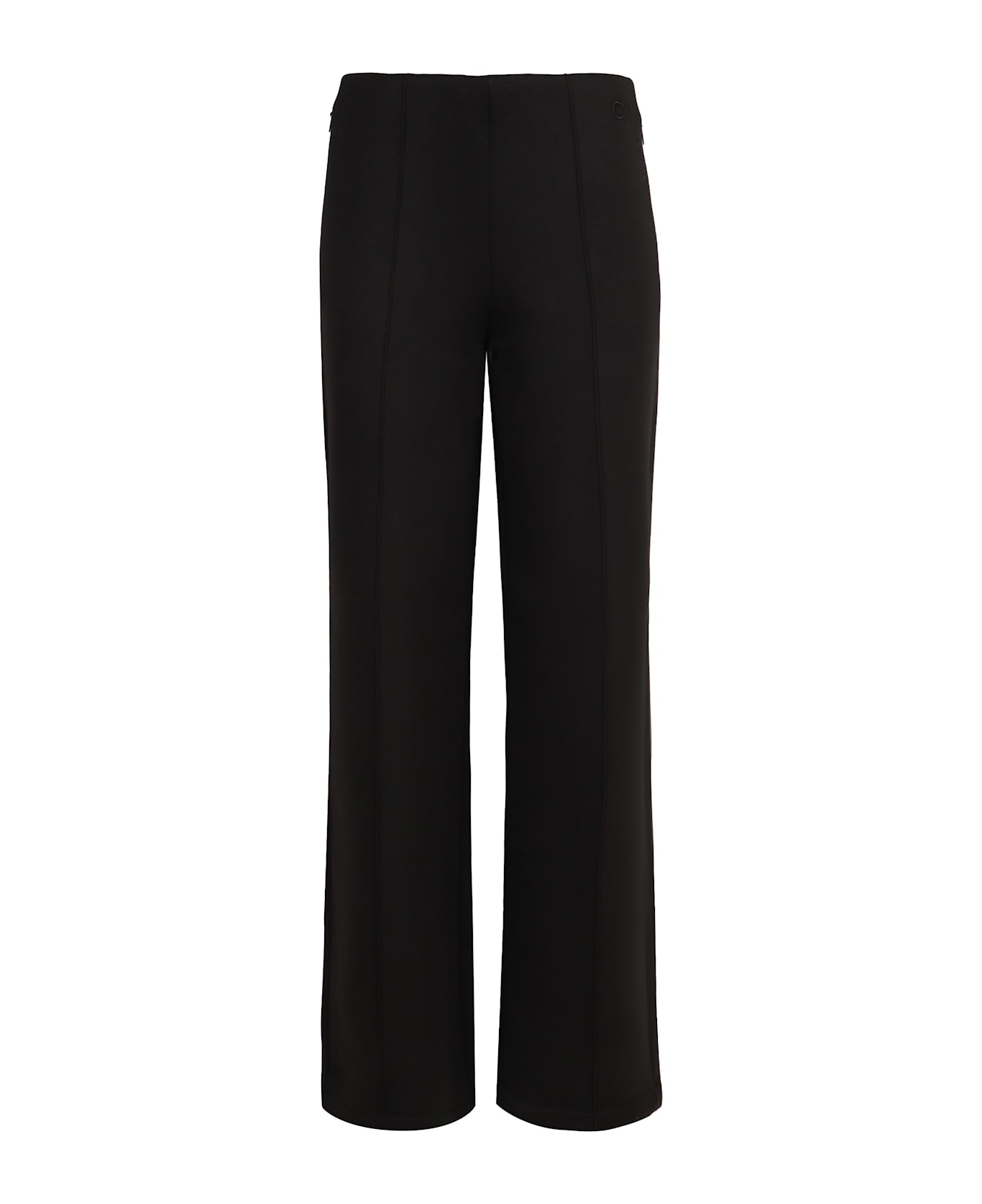 Calvin Klein Stretch Viscose Trousers - black