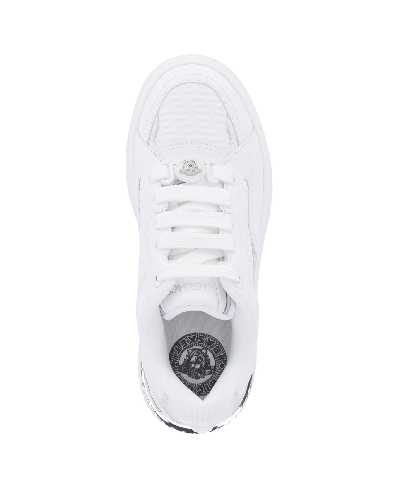 Versace 
biggie Basket
 Sneakers - WHITE