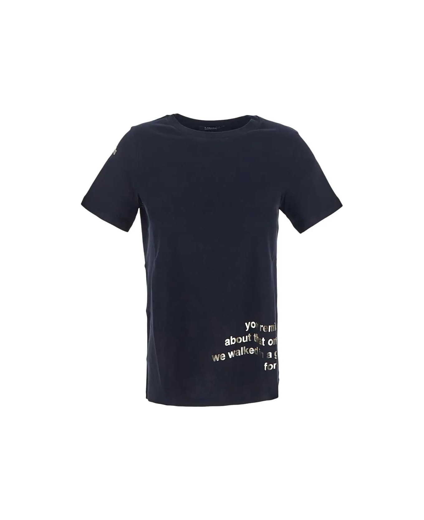 'S Max Mara Aris T-shirt - BLUE Tシャツ