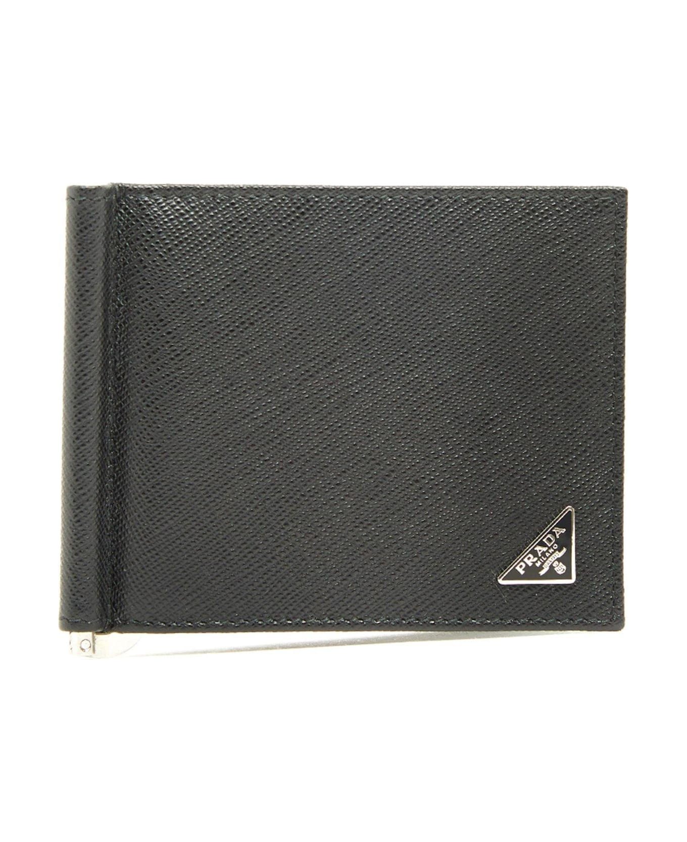 Prada Money Clip Bifold Wallet | italist