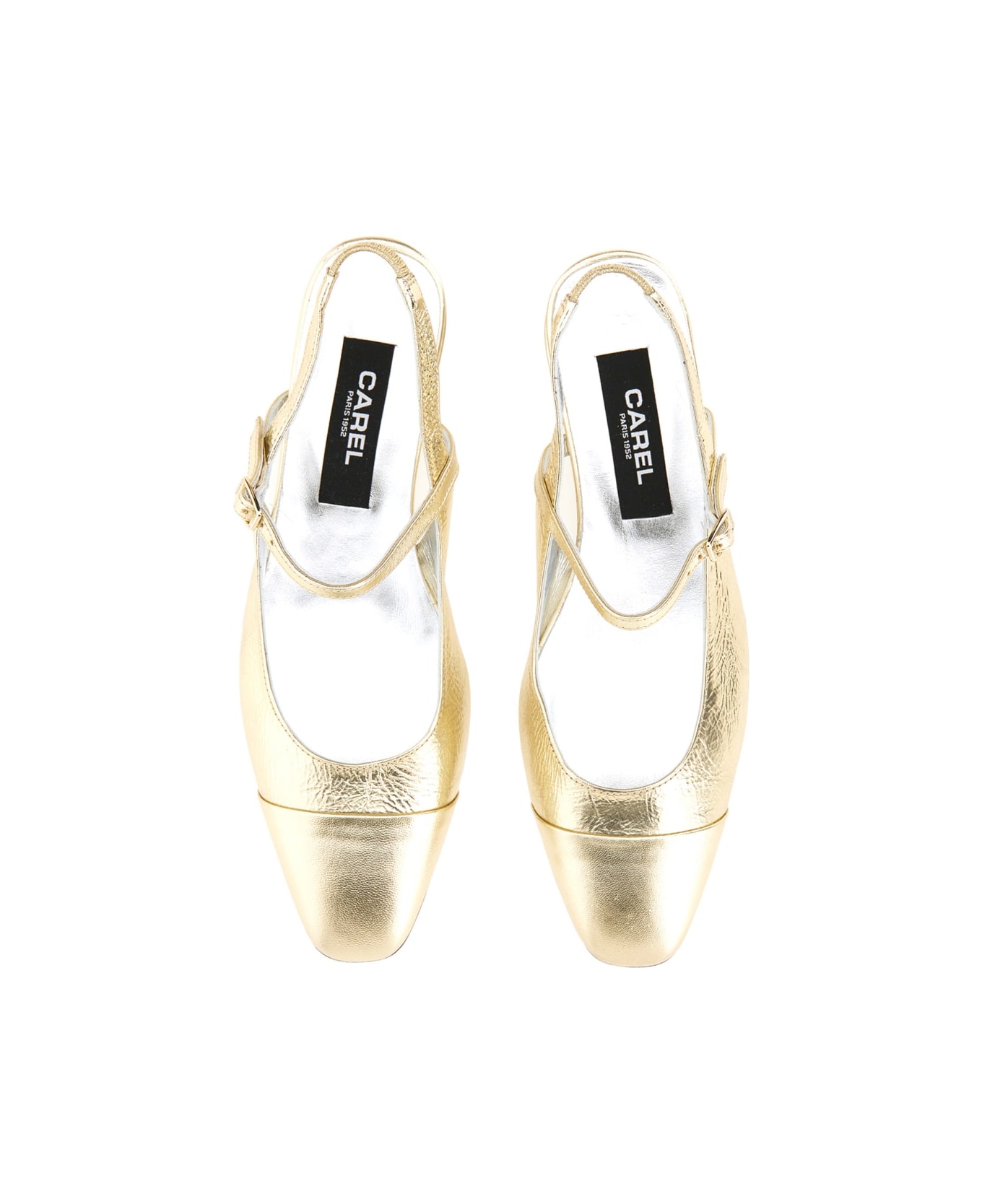 Carel Slingback "ocean" - GOLD