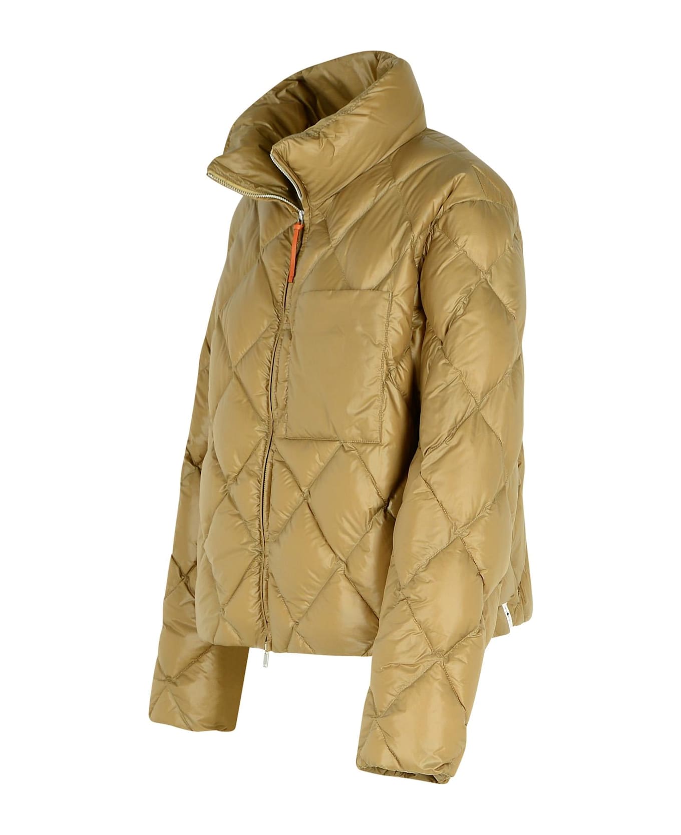 Jil Sander Beige Polyamide Down Jacket - Beige
