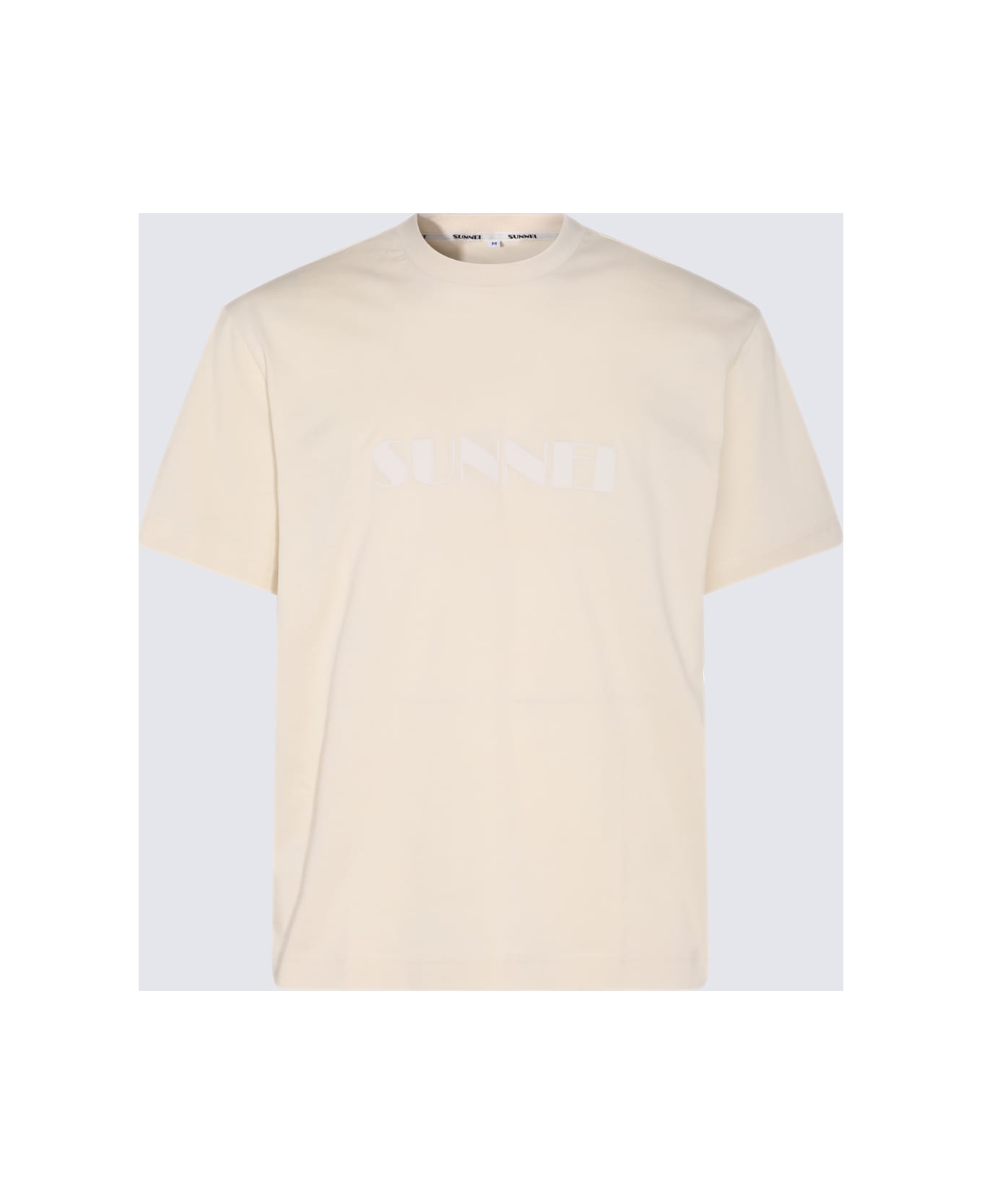 Sunnei Light Beige Cotton T-shirt - Beige シャツ