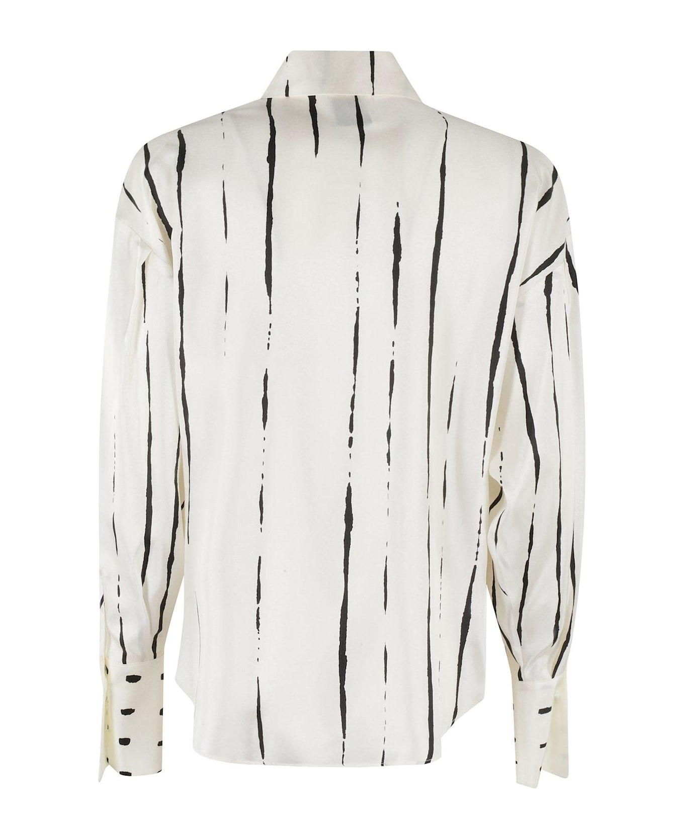 Alysi Long Sleeved Striped Shirt - Multicolore