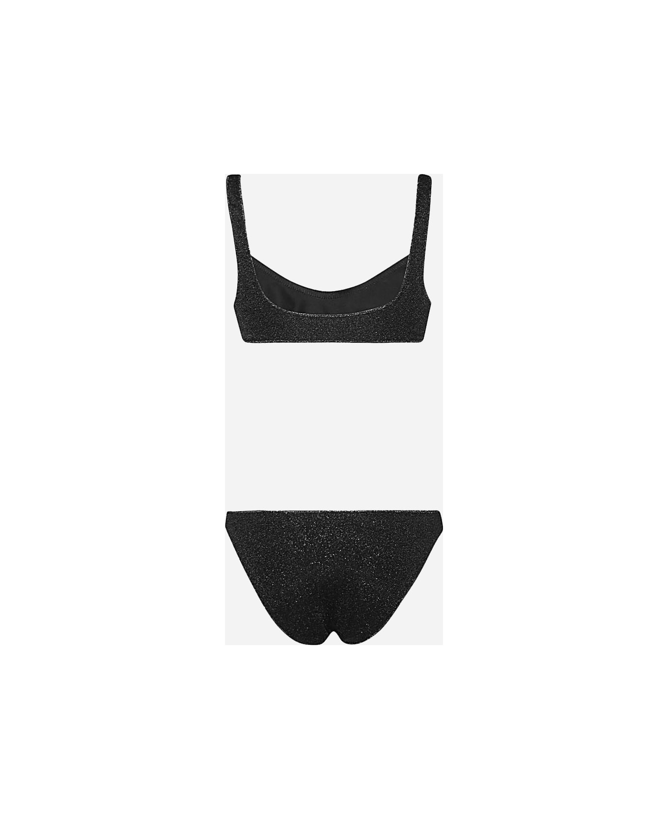Oseree Black Lumière Sporty Bikini Beachwear