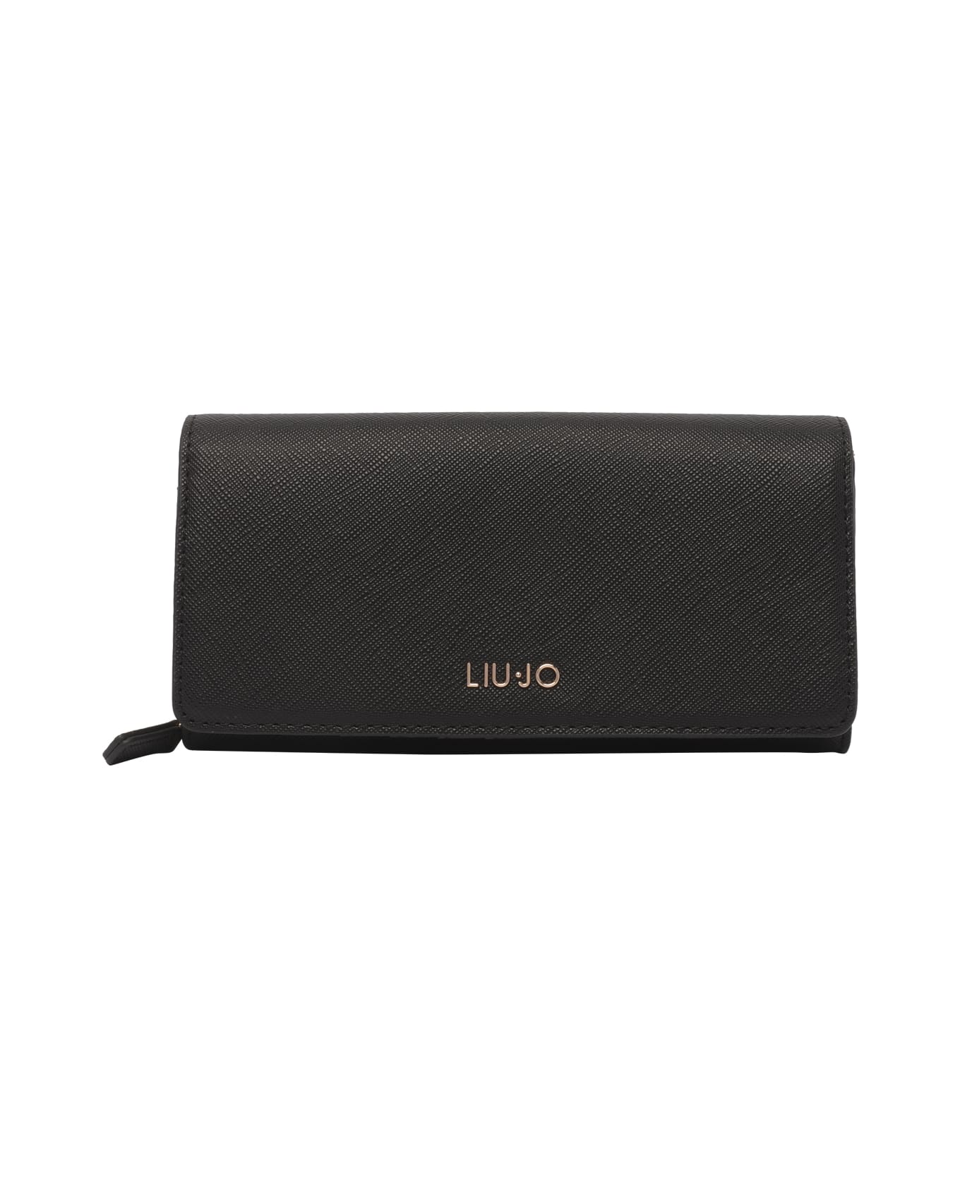 Liu-Jo Logo Wallet - Black