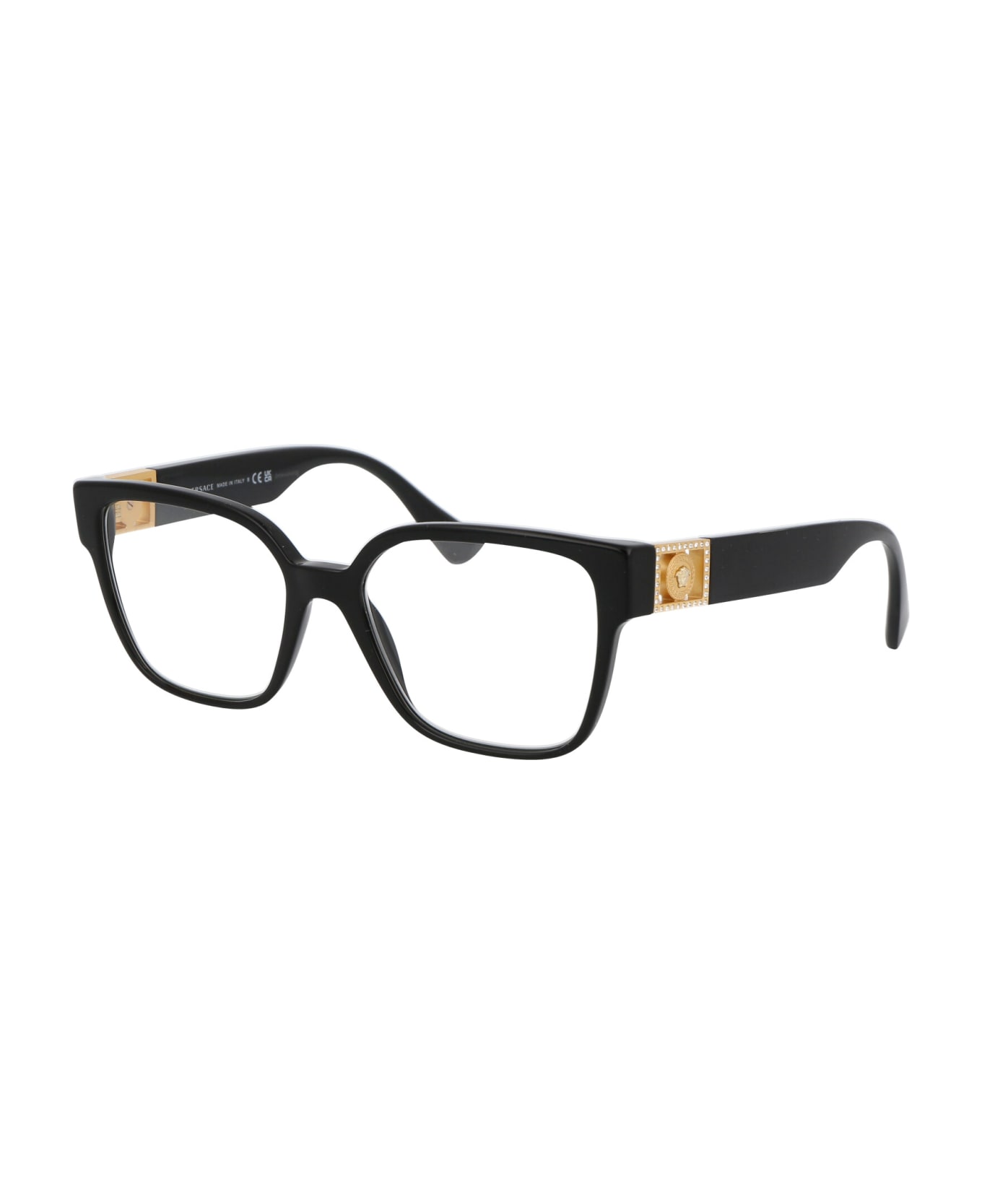 Versace Eyewear 0ve3329b Glasses - GB1 BLACK アイウェア