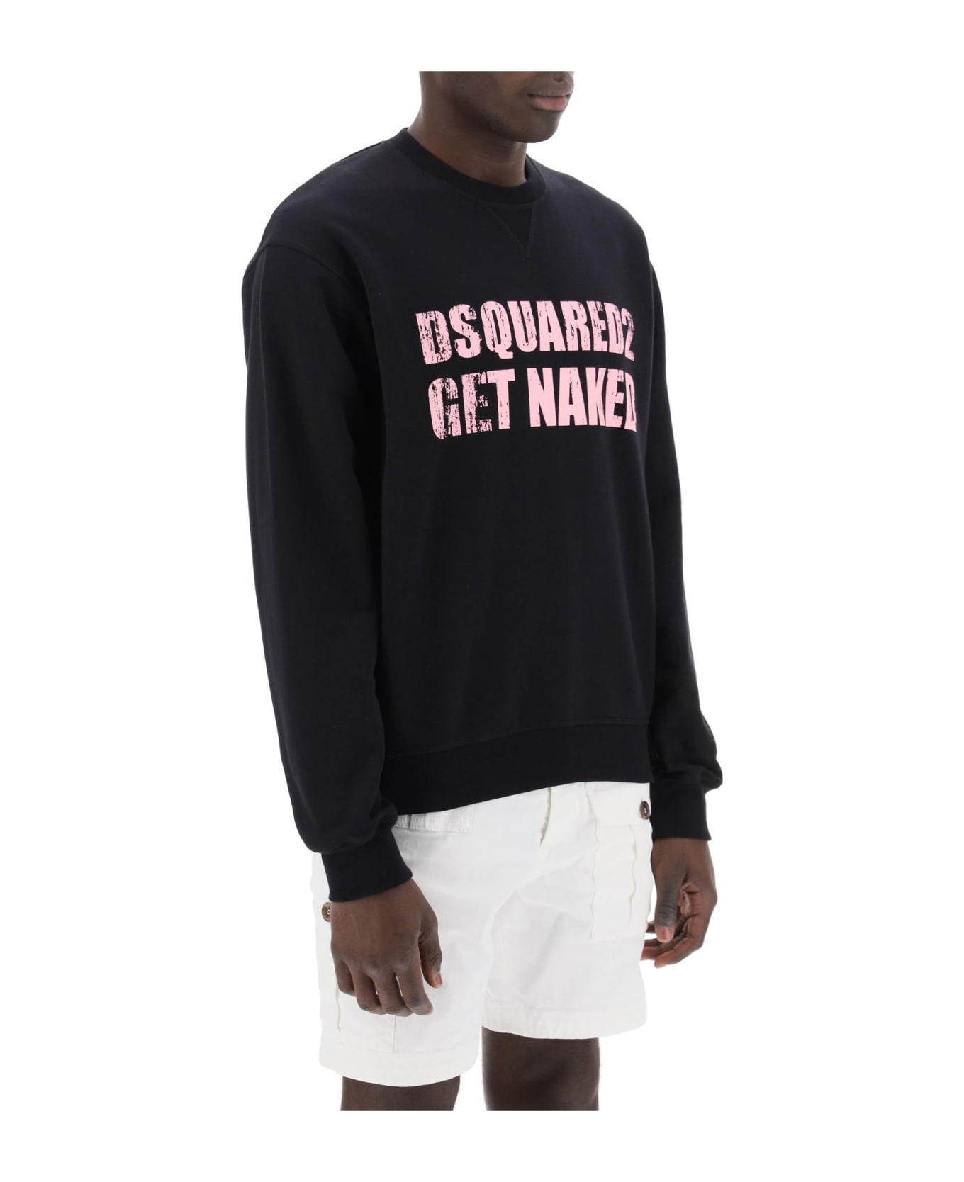 Dsquared2 Cool Fit Printed Sweatshirt - Black