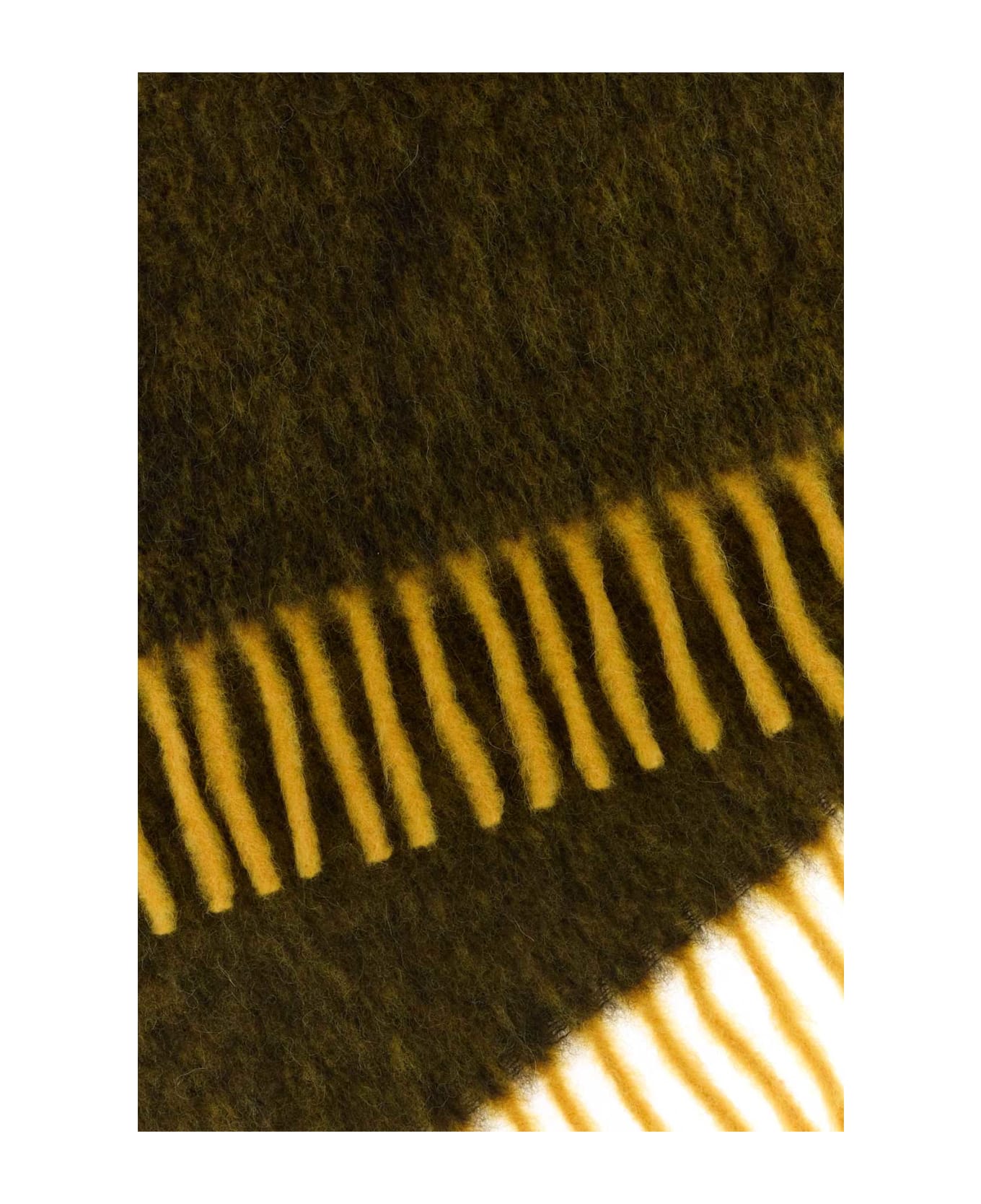 Burberry Two-tone Alpaca Blend Scarf - CROWNYELLOWTREACLE