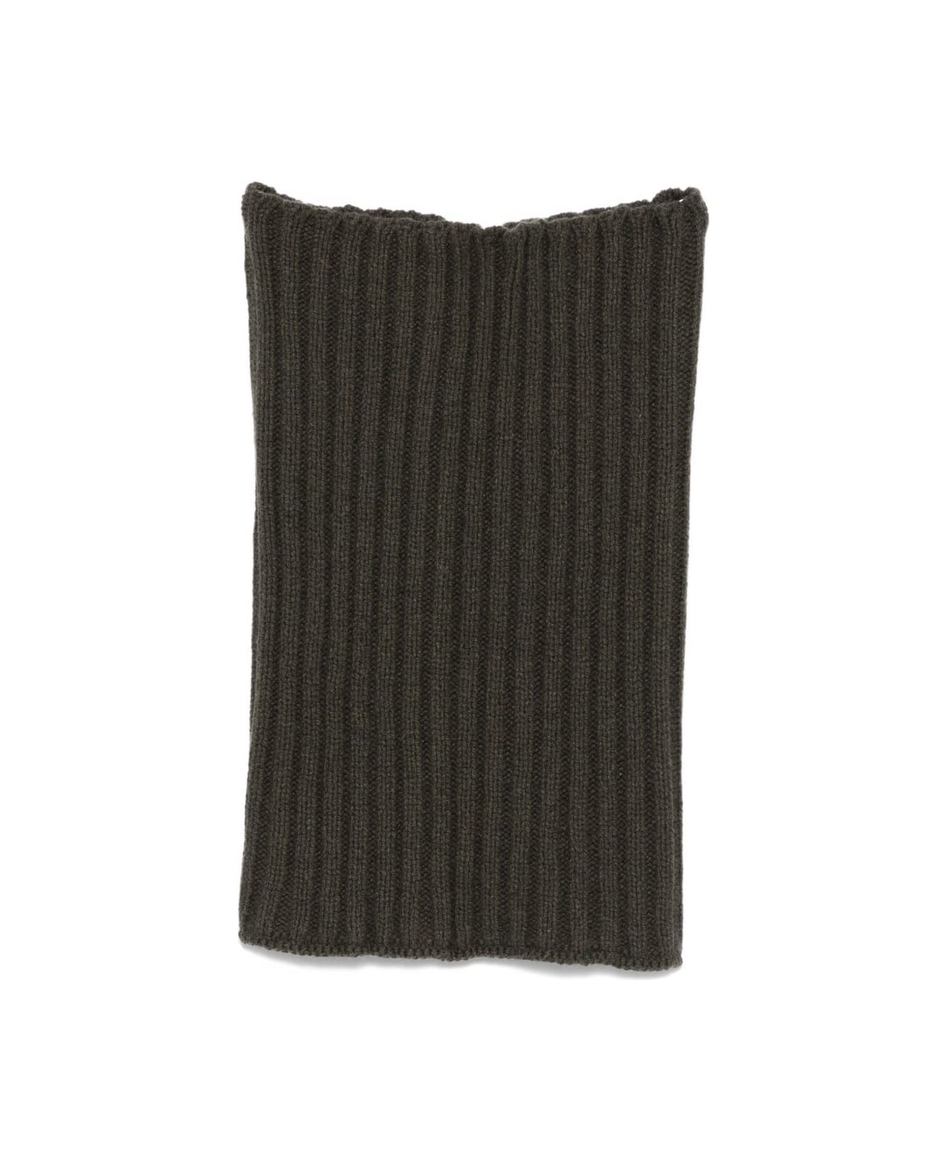 Rick Owens Cashmere Knitted Scarf - Green