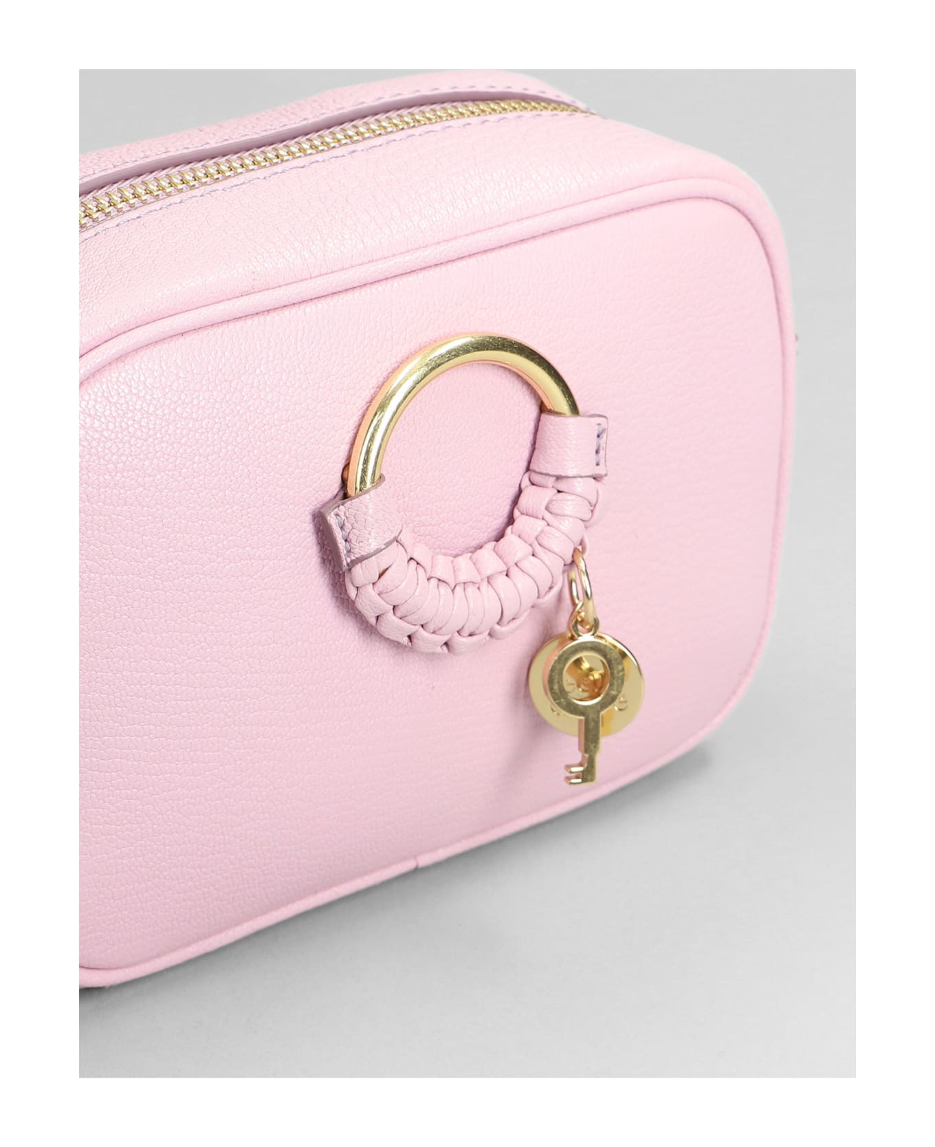 See by Chloé Camera Bag Shoulder Bag In Rose-pink Leather - rose-pink