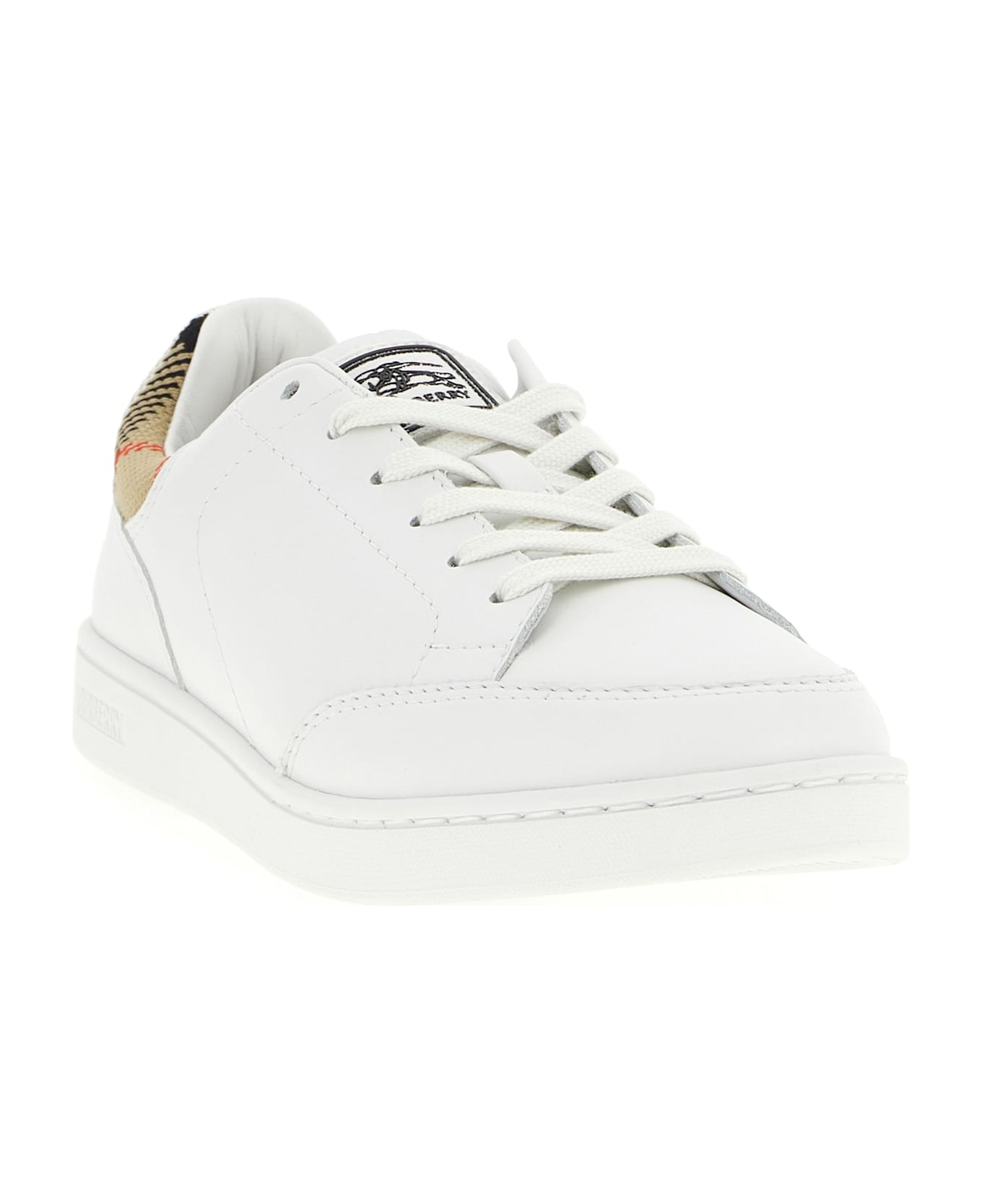 Burberry Leather Sneakers - Multicolor