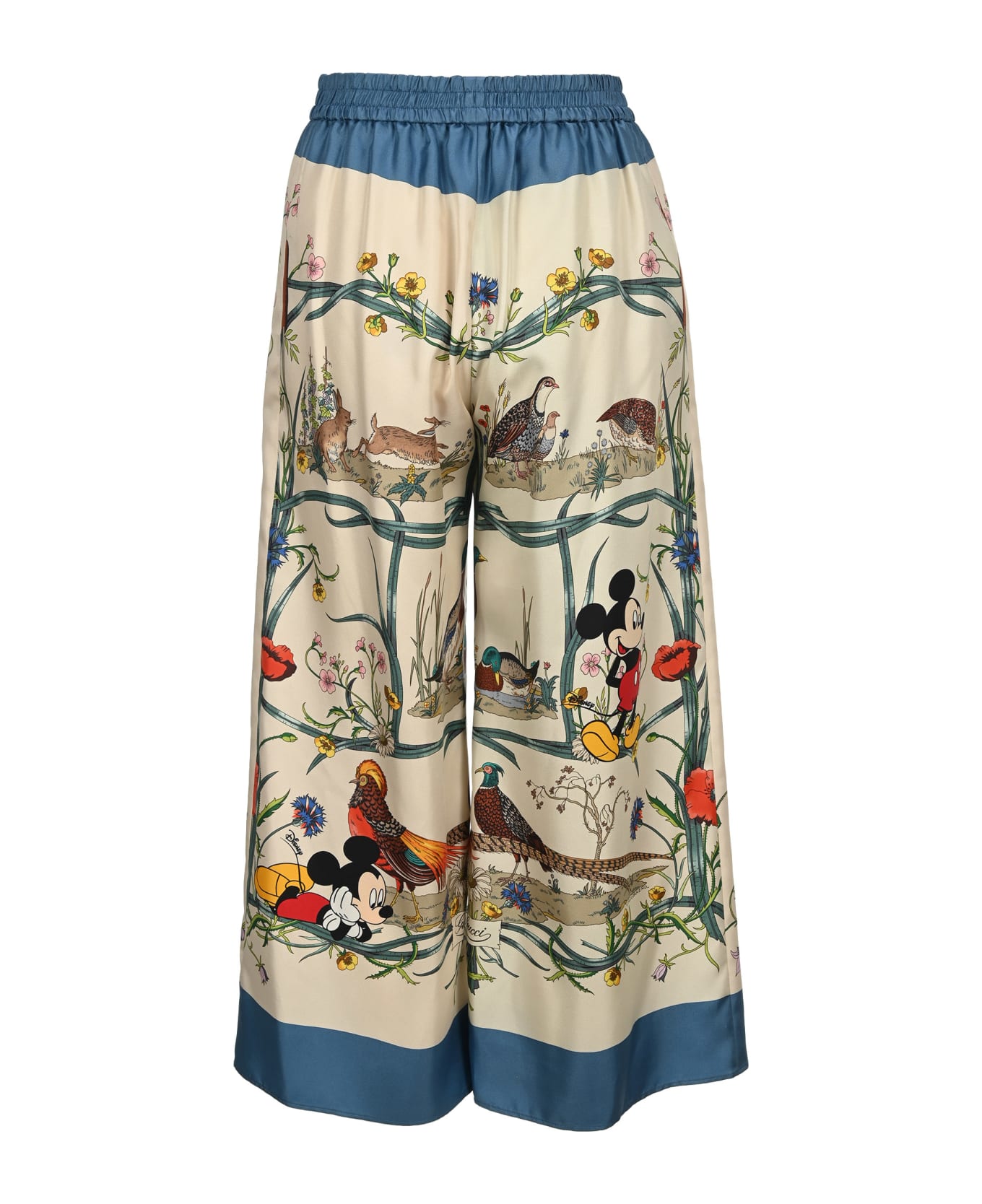 Gucci Disney X Pyjama Trousers - Ivory Blue