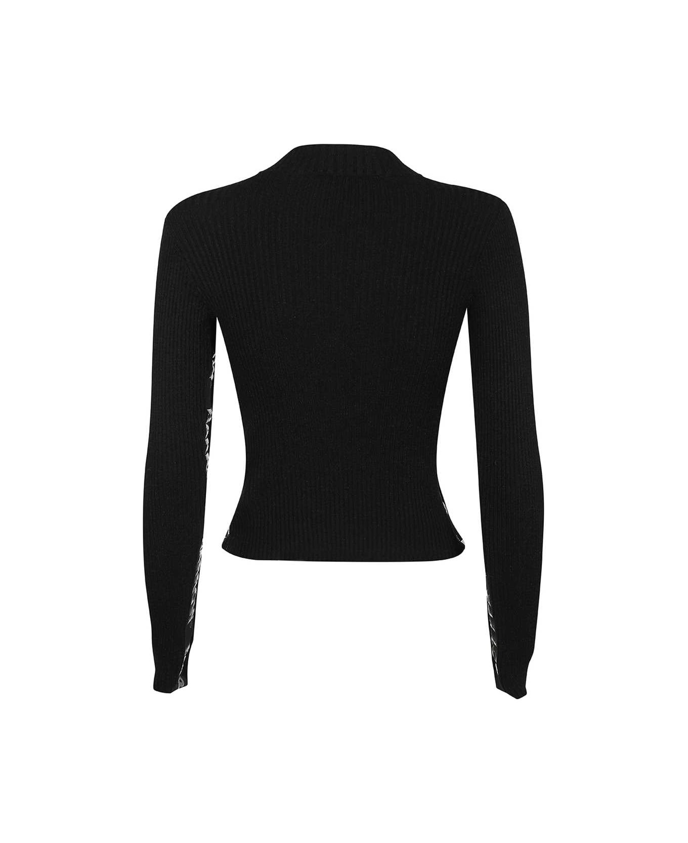 Barrow Long Sleeve Crew-neck Sweater - black ニットウェア