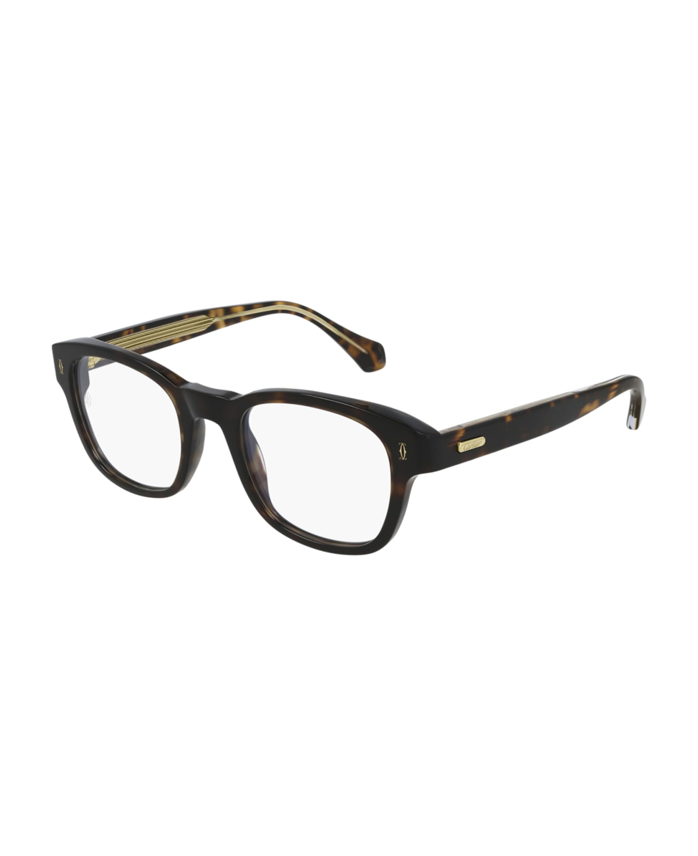 Cartier Eyewear Ct0292o Eyewear - Havana Havana Transpa アイウェア