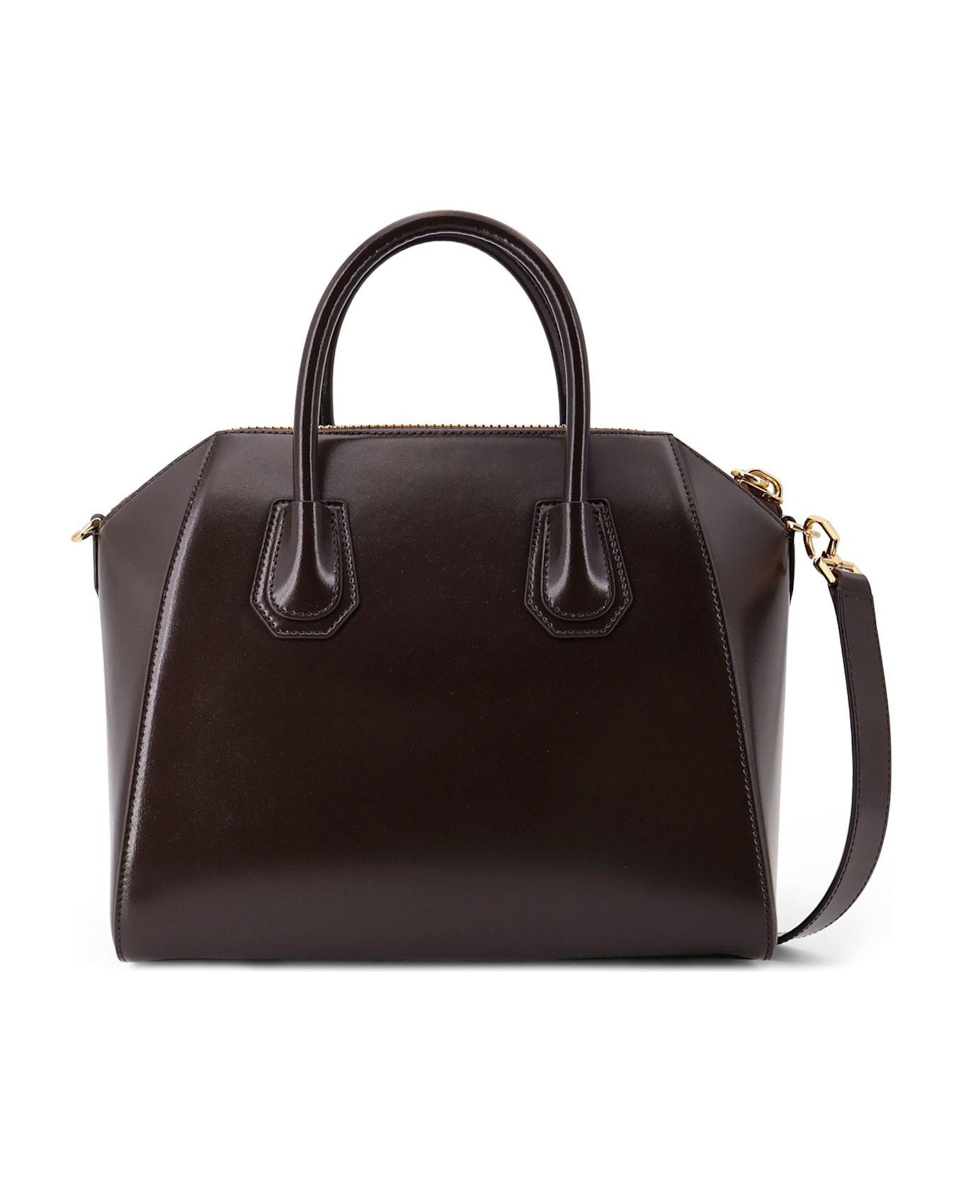 Givenchy Antigona Small Leather Bag - Brown