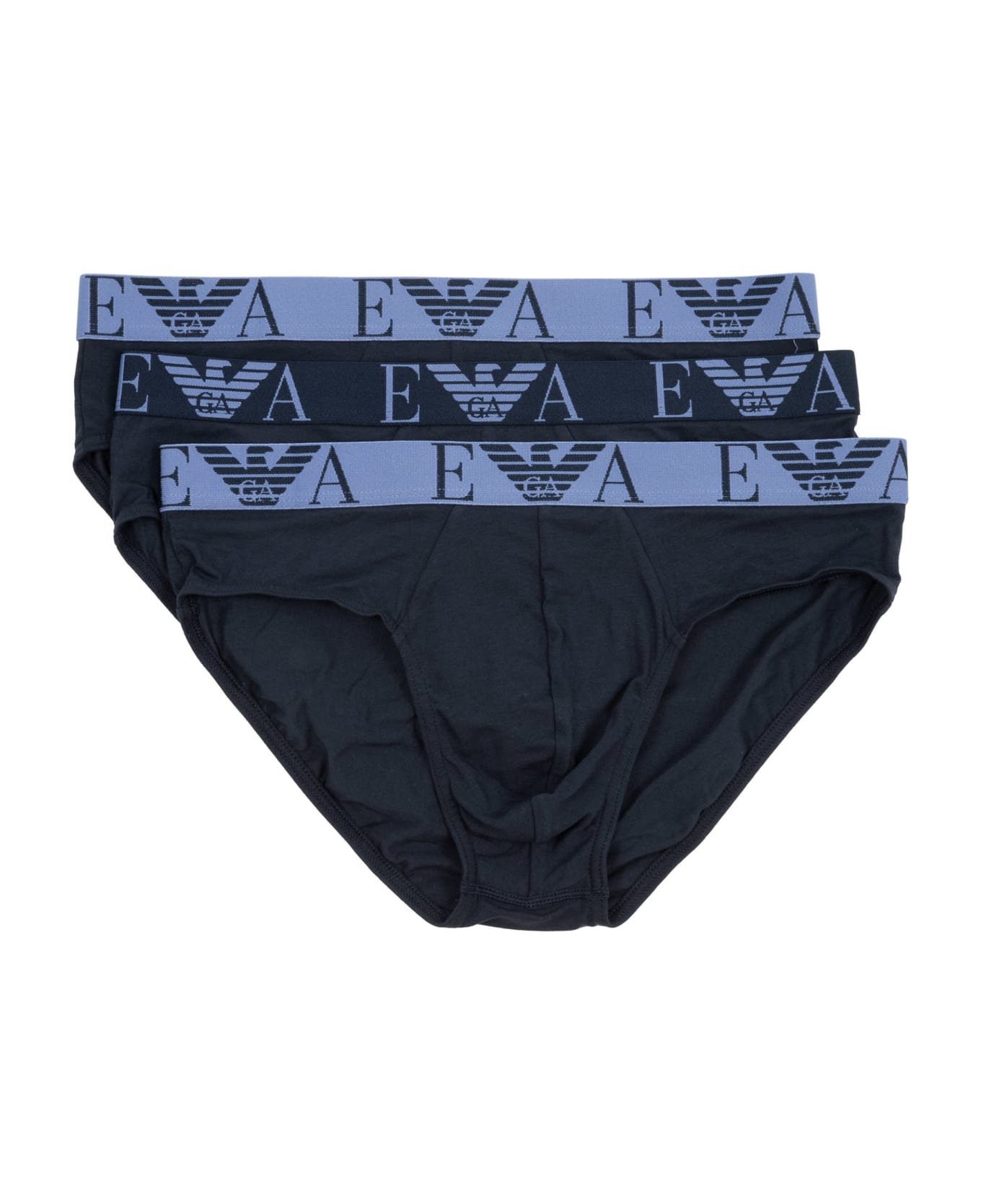Emporio Armani Underwear Underwear Cotton Briefs - Blue
