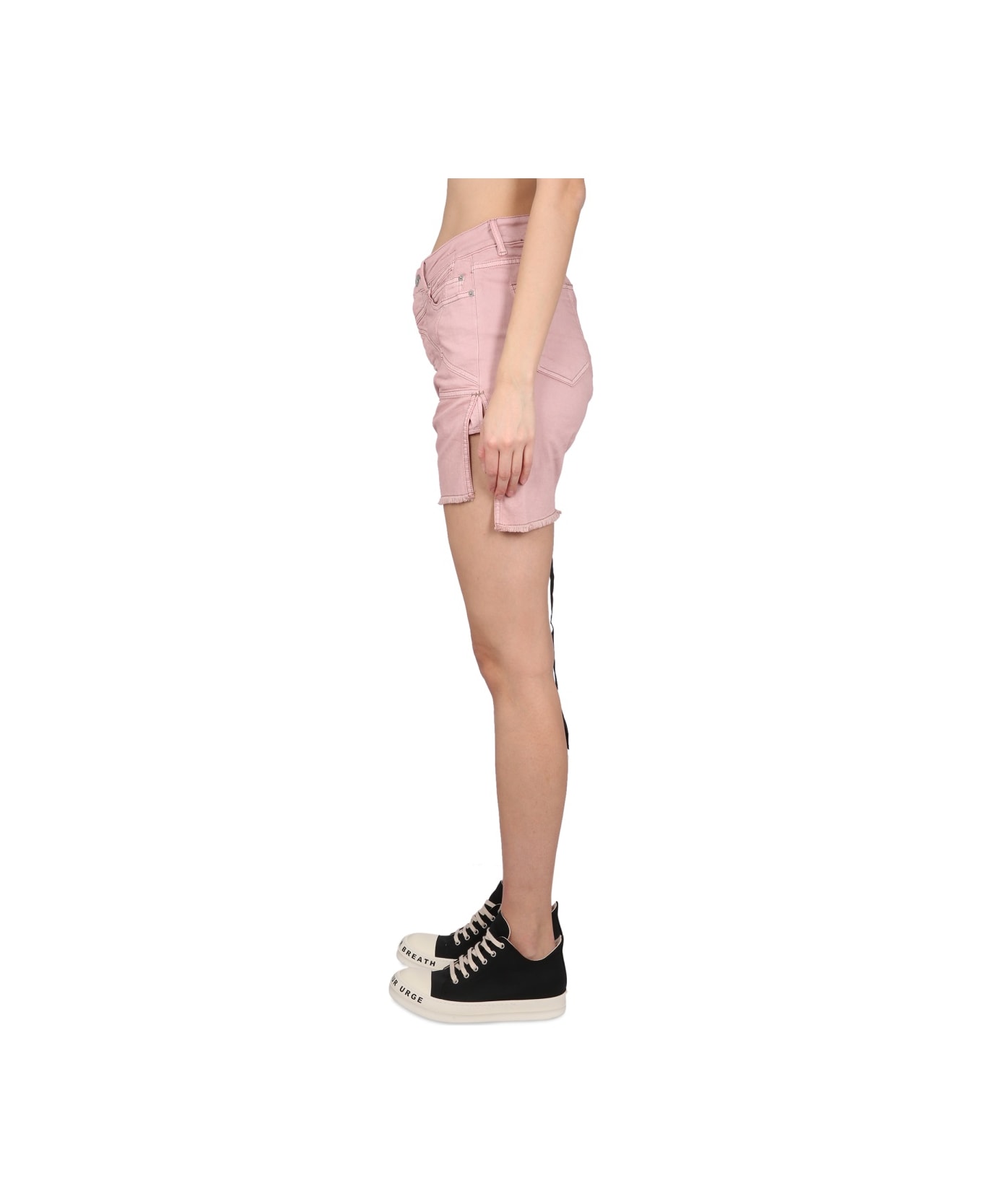 DRKSHDW Short In Denim - PINK