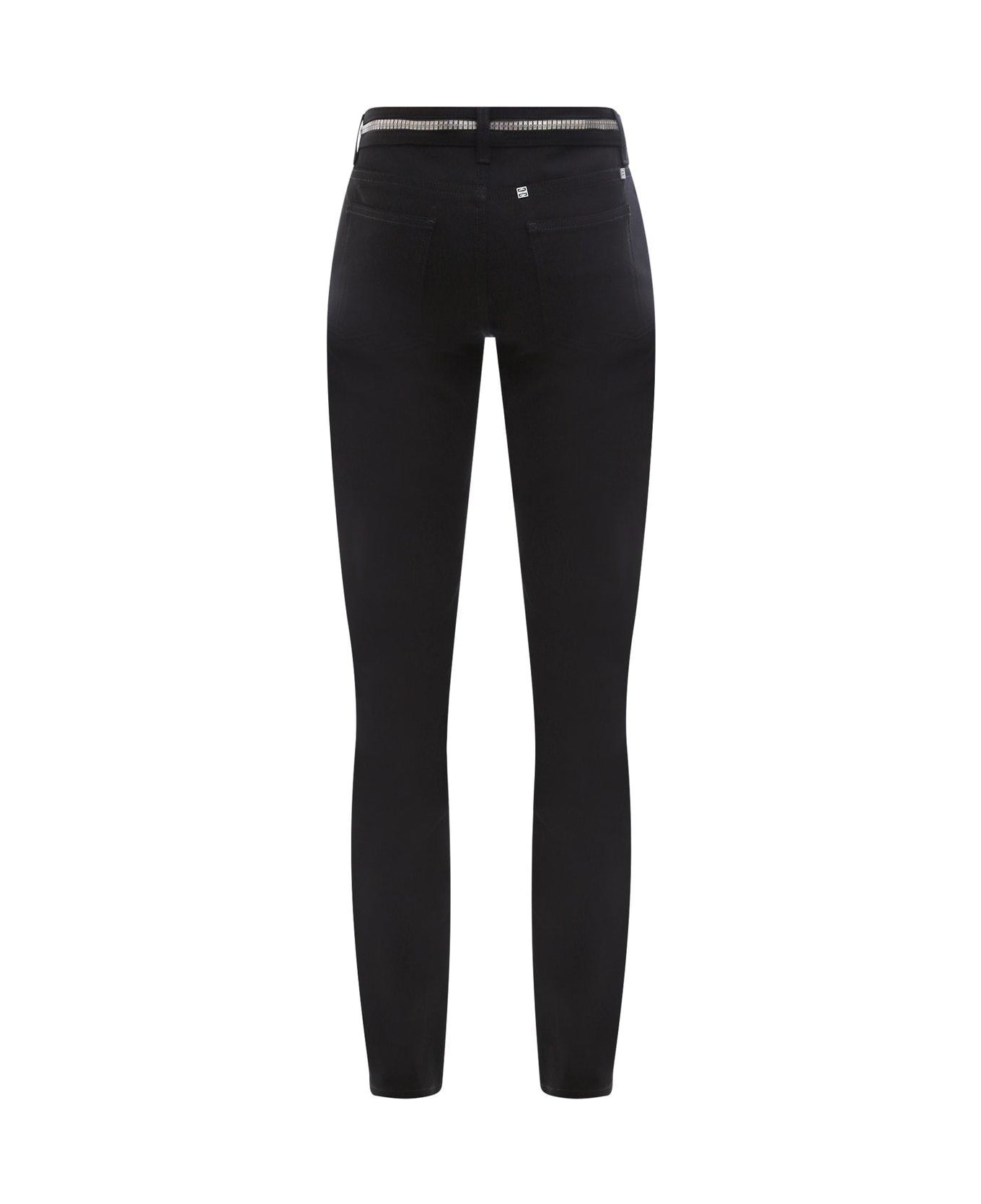 Givenchy 4g Embellished Skinny Jeans - BLACK ボトムス