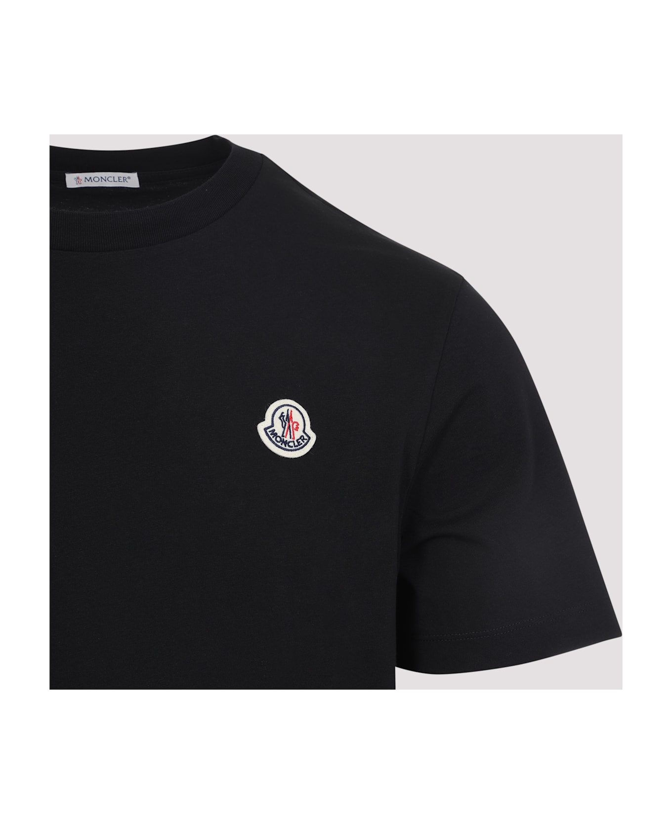 Moncler Short Sleeves T-shirt - Black