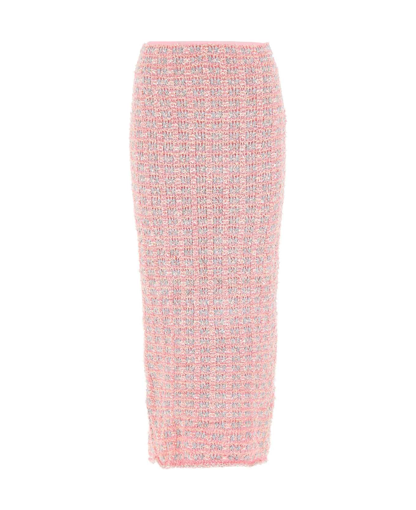 Balenciaga Multicolor Boucle Skirt - 5000 スカート
