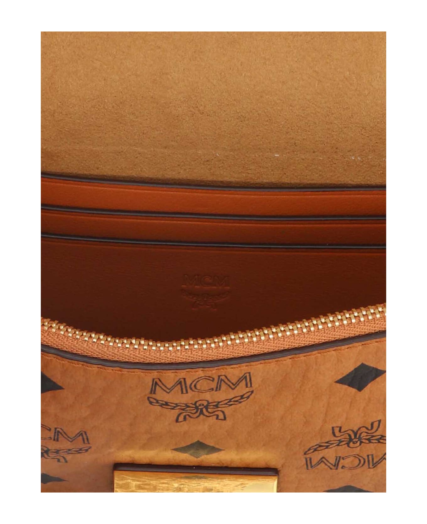 MCM 
tracy
 Crossbody Bag - Brown