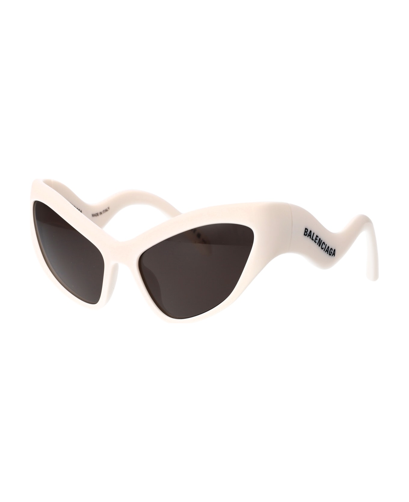 Balenciaga Eyewear Bb0319s Sunglasses - 003 IVORY IVORY GREY